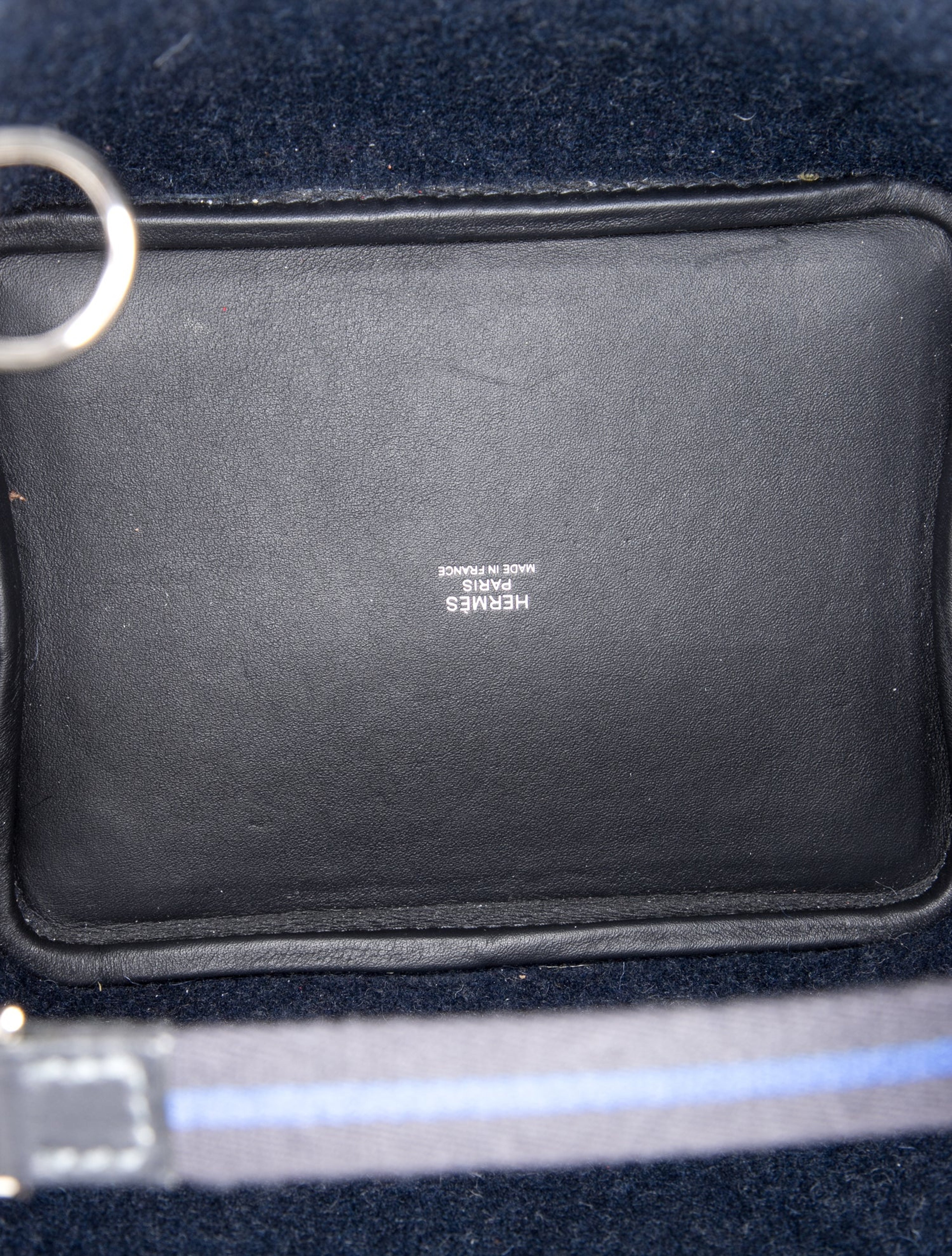 エルメス ピコタンロック PM 18 ゴーチーム Bleu Nuit Caban フェルト / スイフト シルバー金具 HERMES PICOTIN LOCK PM 18 GO TEAM BLEU NUIT CABAN FEUTRE SWIFT SILVER HARDWARE