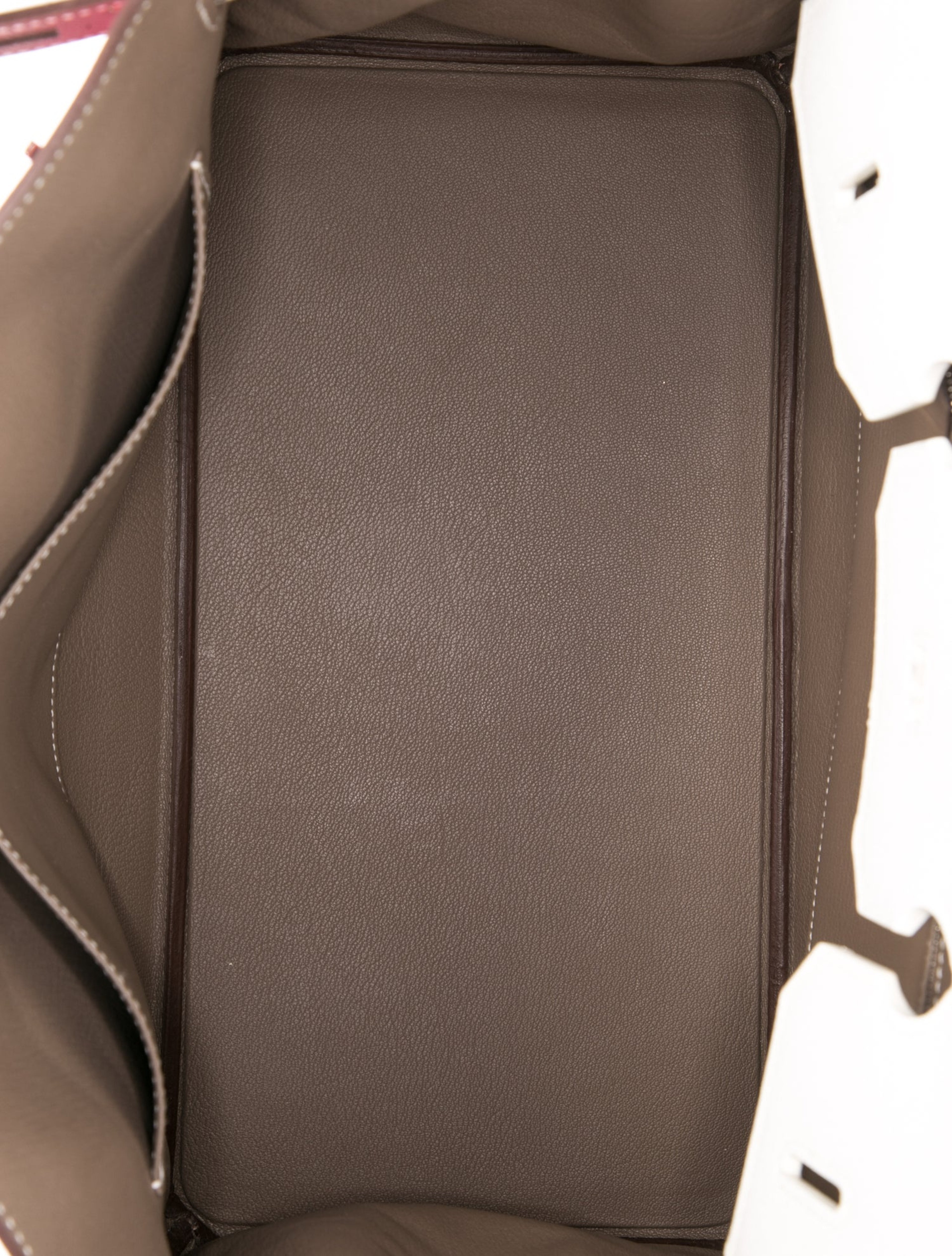 エルメス バーキン 35 スペシャルオーダー Blanc Etoupe Rose Tyrien エプソン シルバー金具 パーソナルオーダー ホースシュー HERMES BIRKIN 35 BLANC ETOUPE ROSE TYRIEN EPSOM SILVER HARDWARE HSS