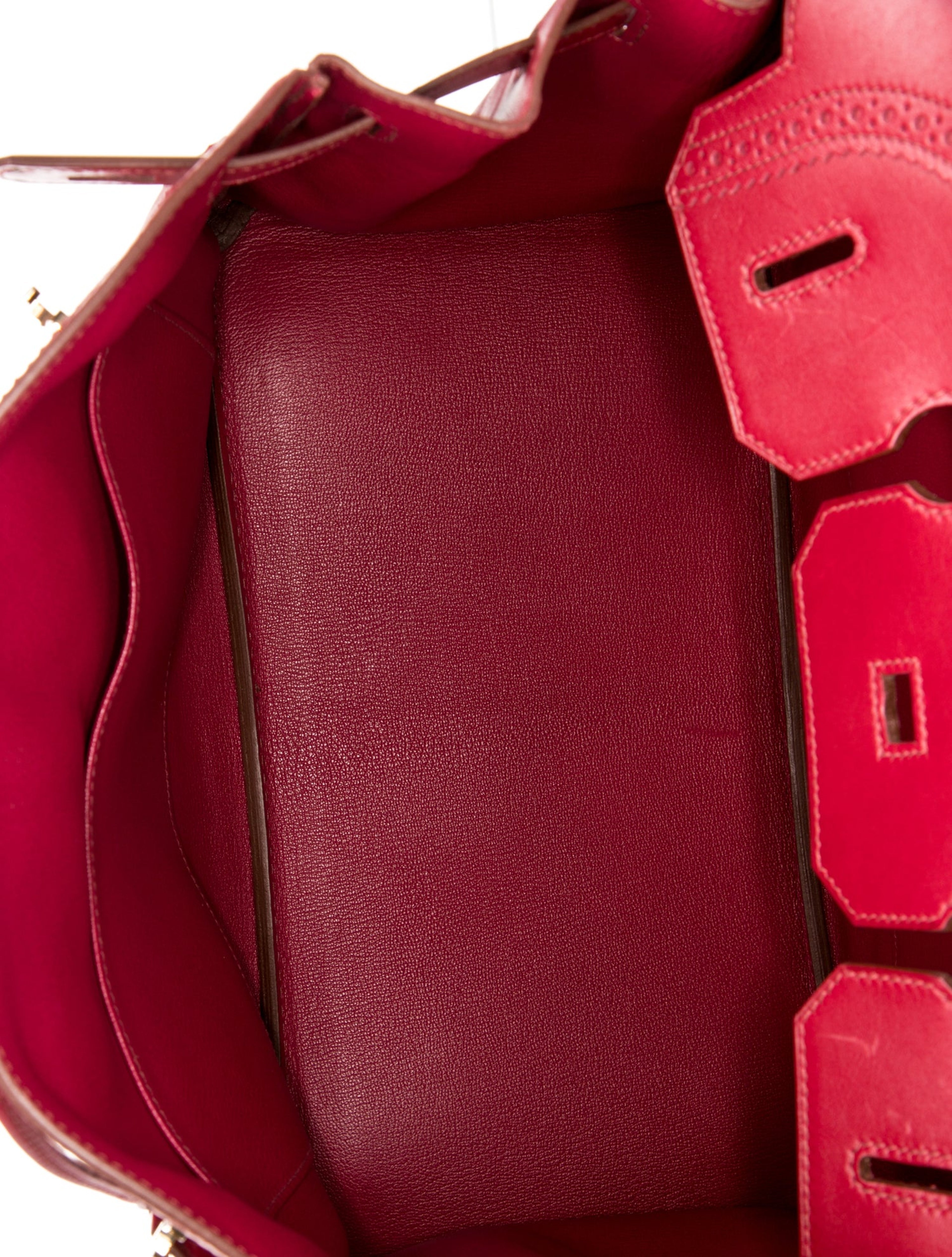 エルメス バーキン 35 ギリーズ Rubis タデラクト パーマブラス シャンパンゴールド金具 HERMES BIRKIN 35 GHILLIES RUBIS TADELAKT PERMABRASS GOLD HARDWARE
