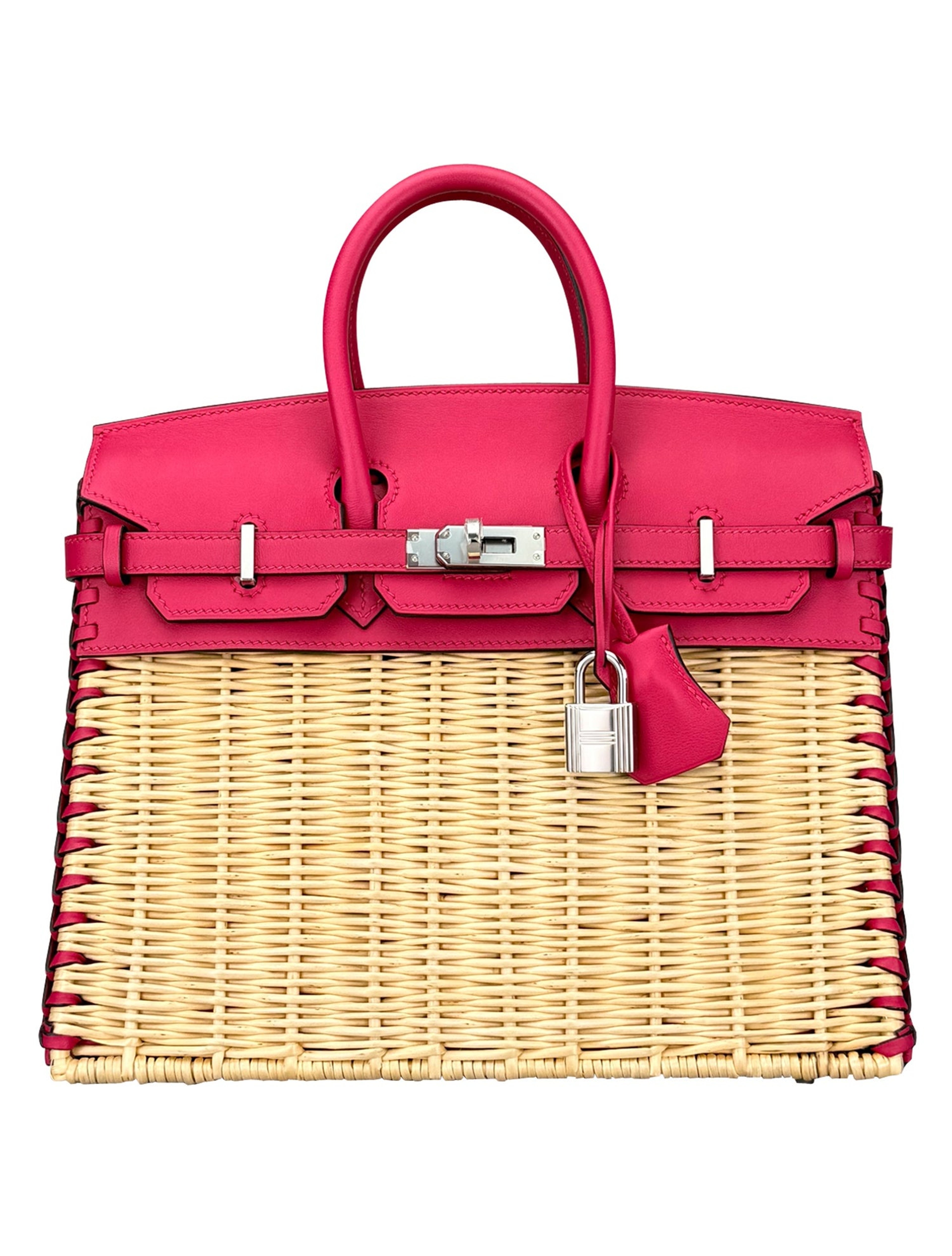 エルメス バーキン 25 ピクニック Framboise スイフト シルバー金具