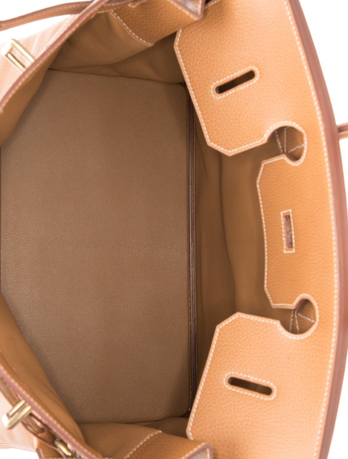Hermes Birkin 45 Haut à Courroies (HAC) Gold Ardennes Gold Hardware