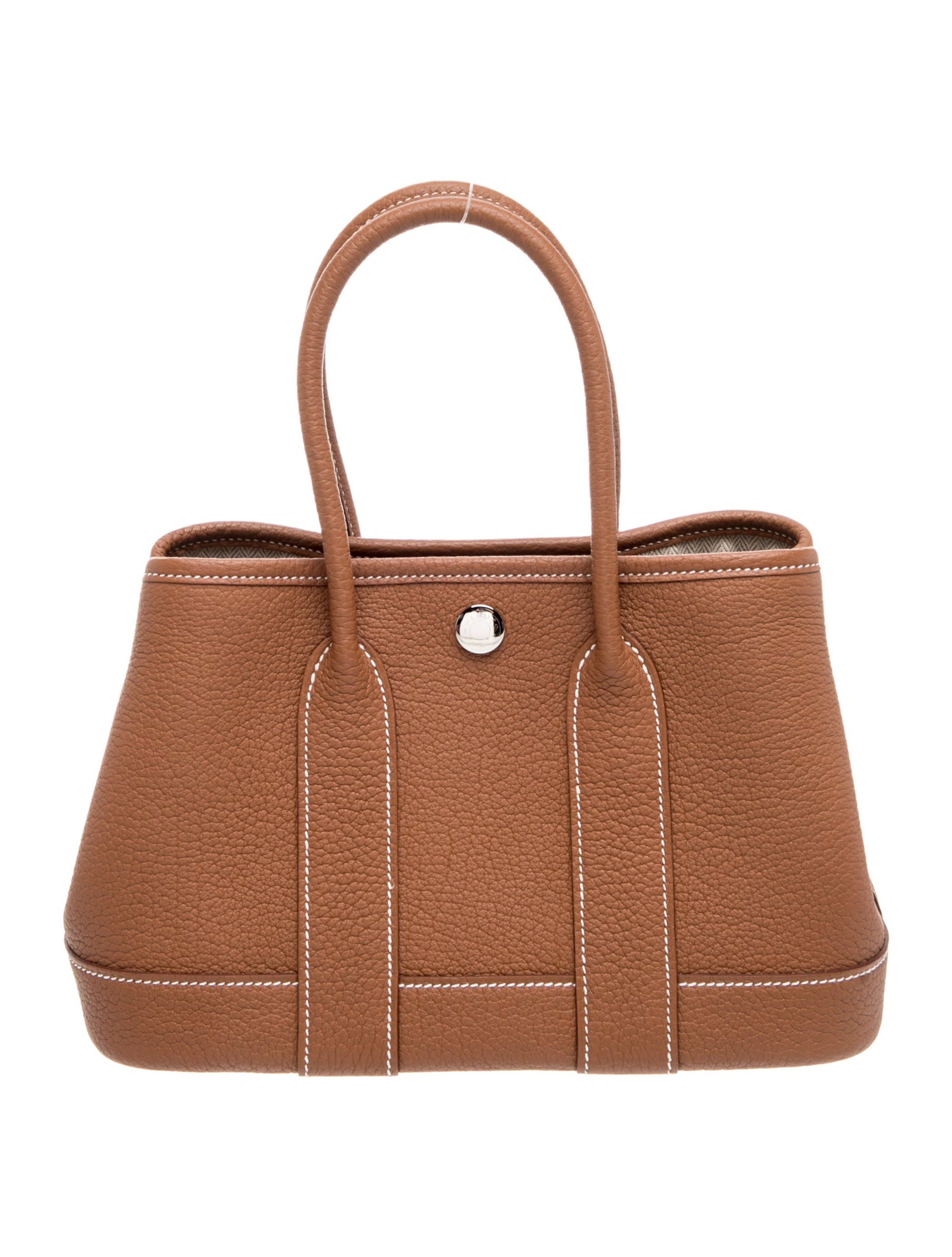エルメス ネオ ガーデンパーティー 23 Gold ネゴンダ シルバー金具 HERMES NEO GARDEN PARTY 23 GOLD NEGONDA SILVER HARDWARE