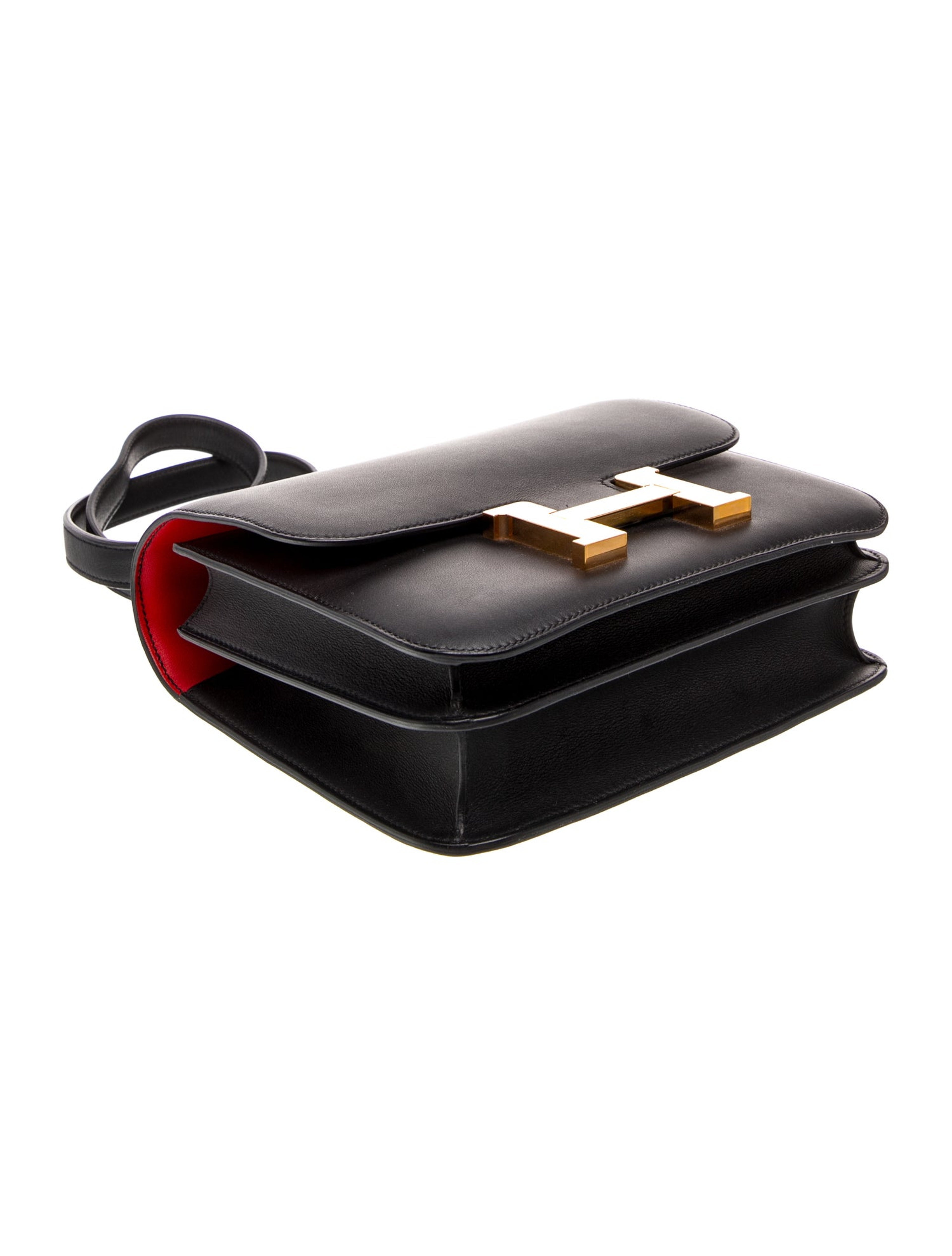 エルメス コンスタンス 24 スペシャルオーダー ヴェルソ Noir Rouge De Coeur スイフト ゴールド金具 パーソナルオーダー ホースシュー HERMES CONSTANCE 24 VERSO NOIR ROUGE DE COEUR SWIFT GOLD HARDWARE HSS