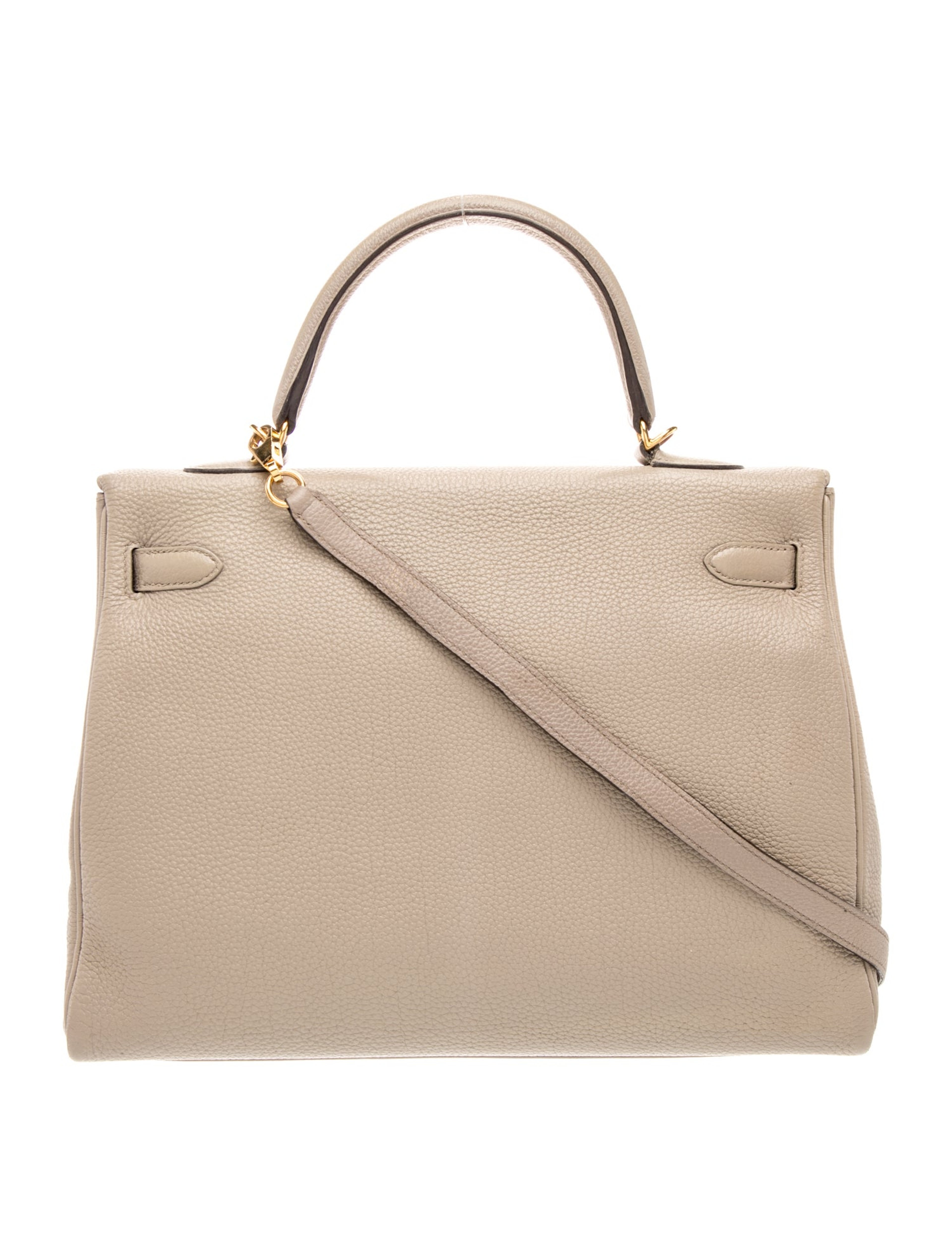 エルメス ケリー 35 Gris Tourterelle トゴ ゴールド金具 HERMES KELLY 35 GRIS TOURTERELLE TOGO GOLD HARDWARE