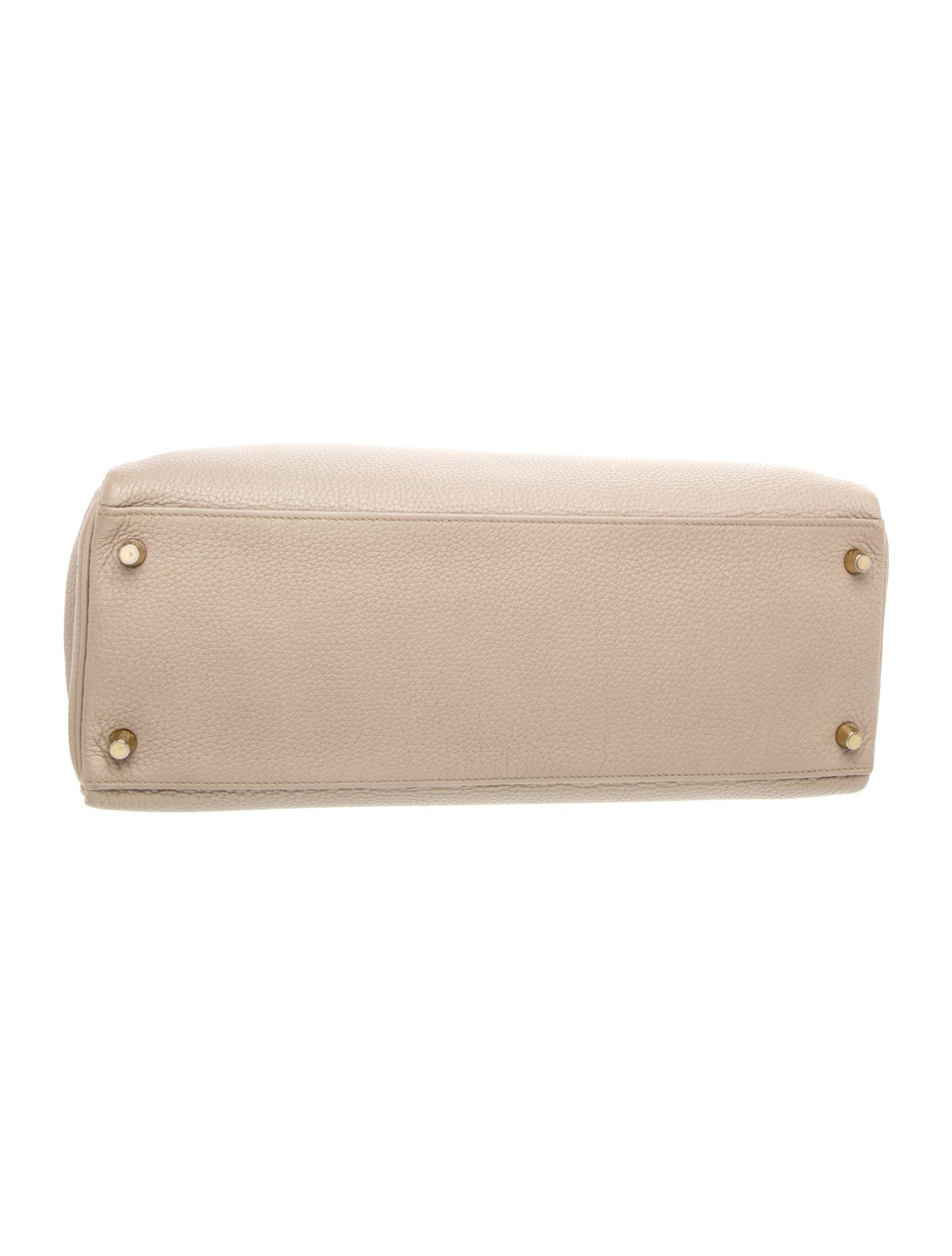 エルメス ケリー 35 Gris Tourterelle トゴ ゴールド金具 HERMES KELLY 35 GRIS TOURTERELLE TOGO GOLD HARDWARE
