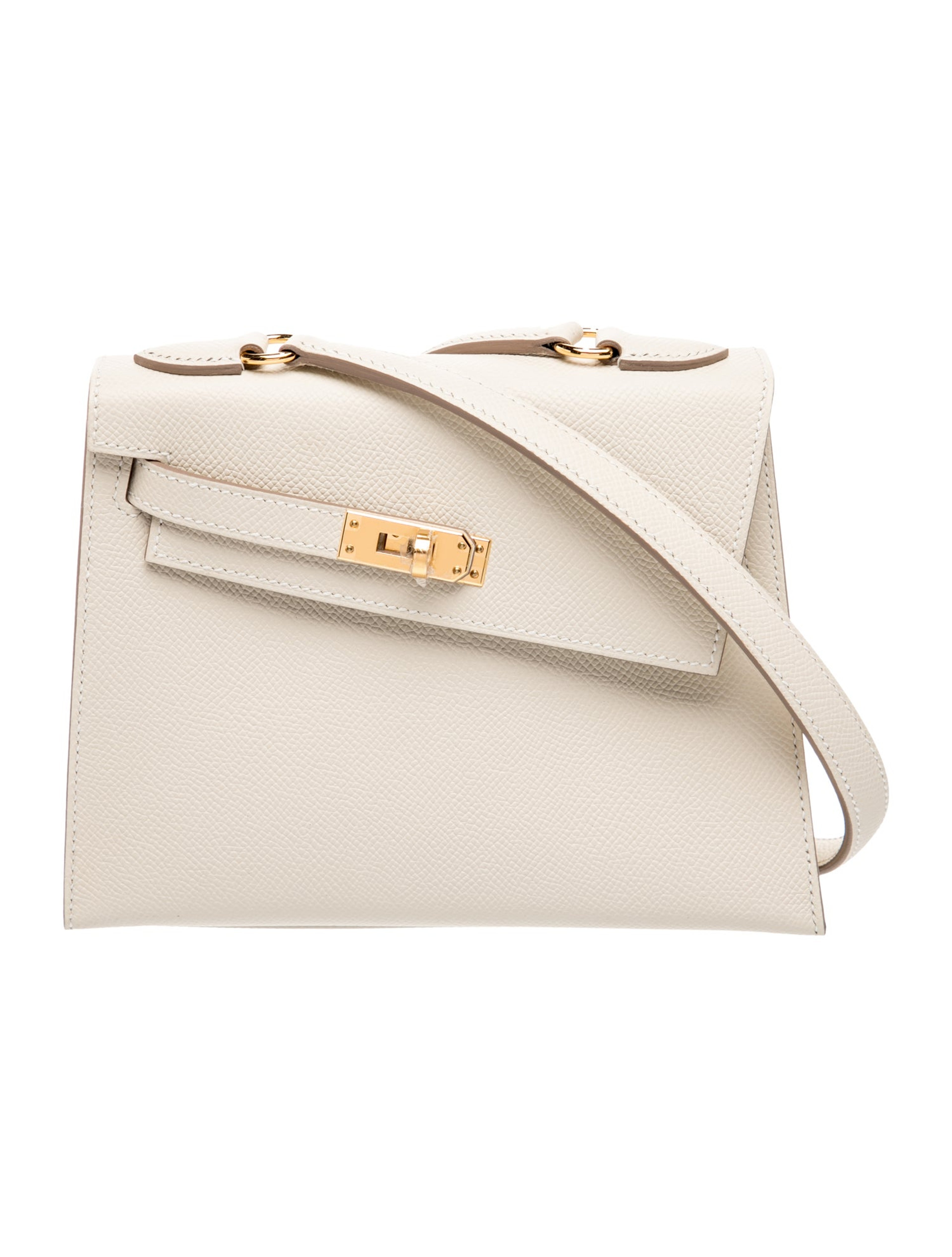 エルメス ケリー 20 無秩序 Craie エプソン ゴールド金具 HERMES KELLY EN DESORDRE SILLIER 20 CRAIE EPSOM GOLD HARDWARE