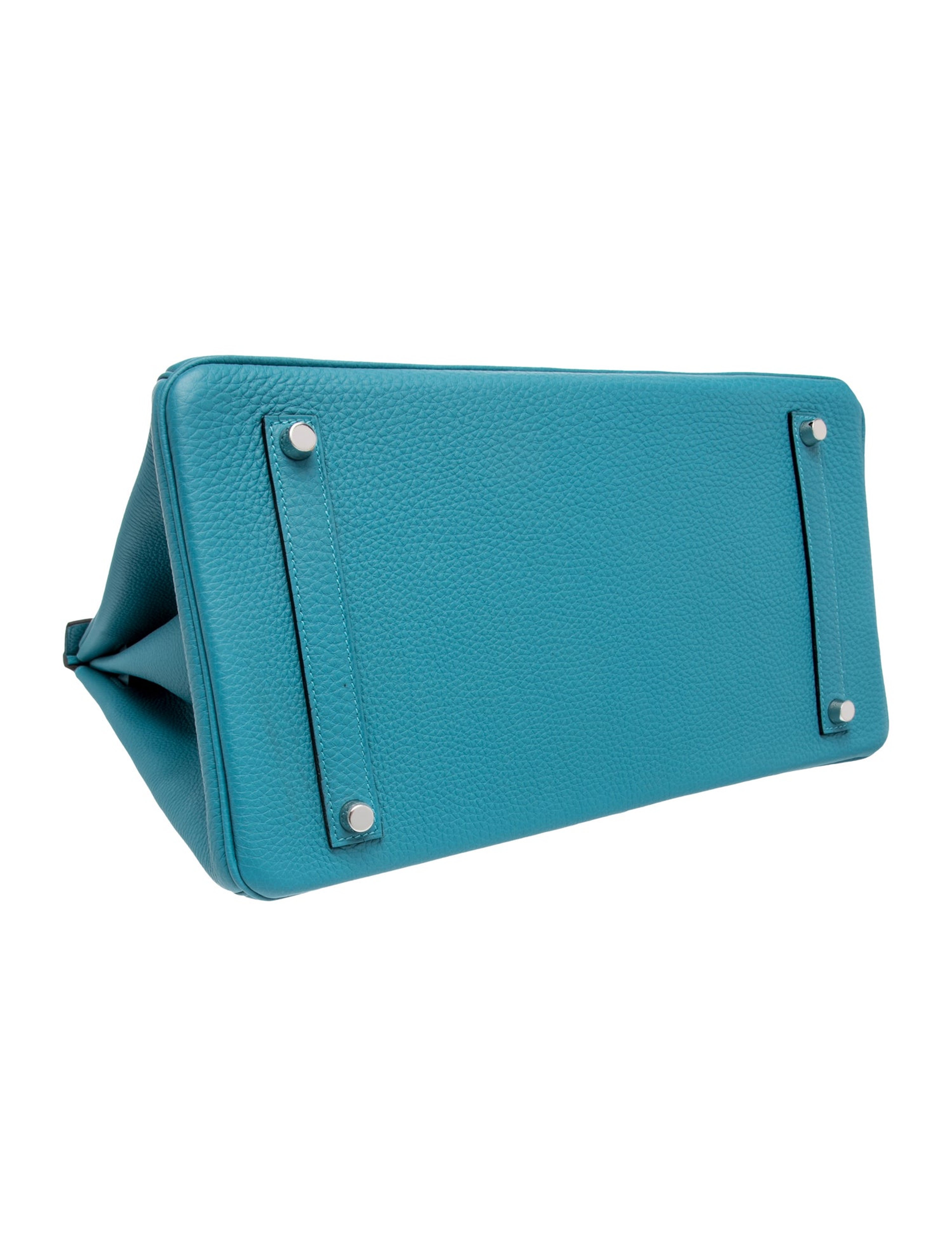 エルメス バーキン 35 Turquoise トゴ シルバー金具 HERMES BIRKIN 35 TURQUOISE TOGO SILVER HARDWARE