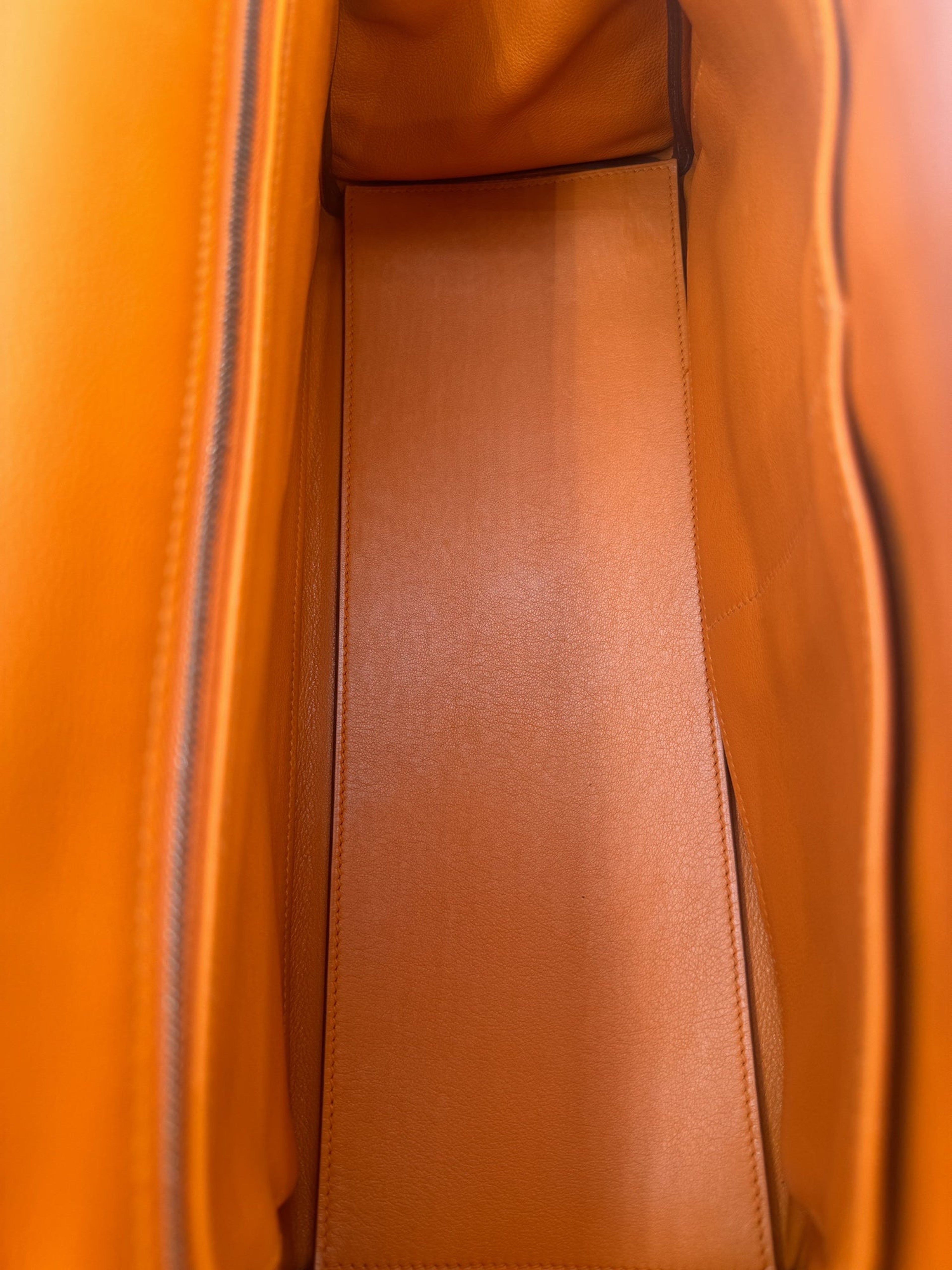 エルメス ケリーラキ 32 Orange スイフト シルバー金具 HERMES KELLY LAKIS 32 ORANGE SWIFT SILVER HARDWARE