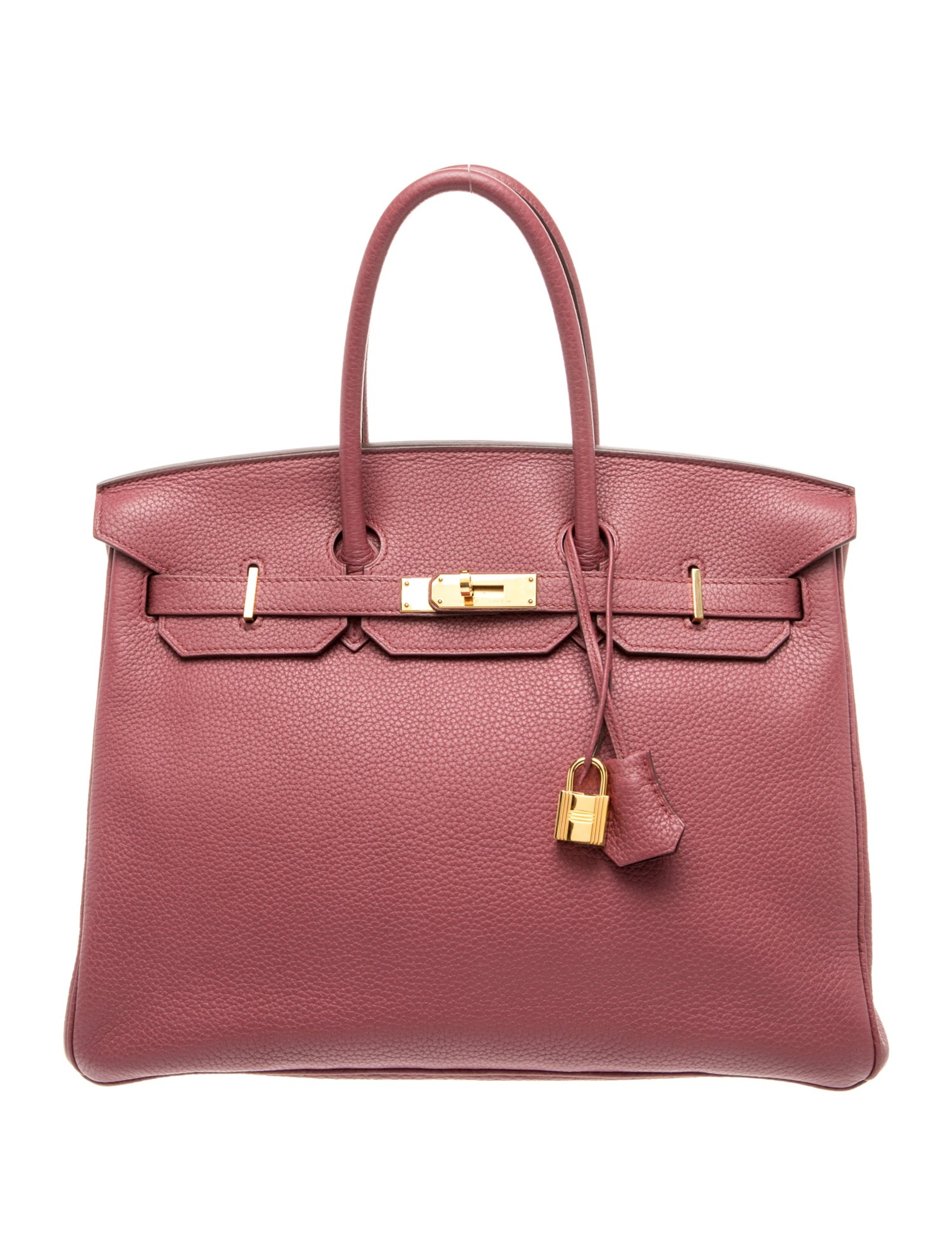 エルメス バーキン 35 Bois de Rose クレマンス ゴールド金具 HERMES