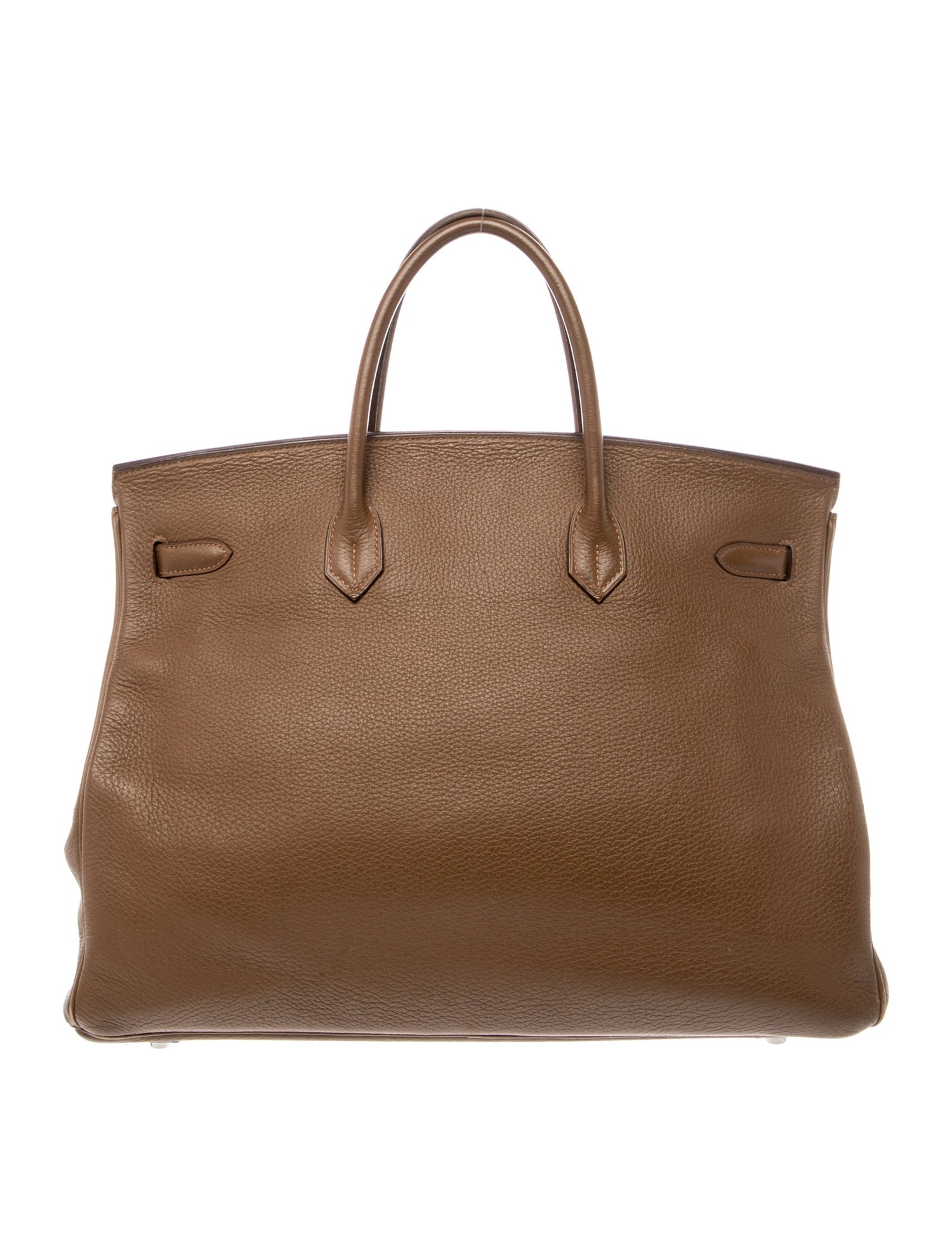 エルメス バーキン 40 Alezan トゴ シルバー金具 HERMES BIRKIN 40