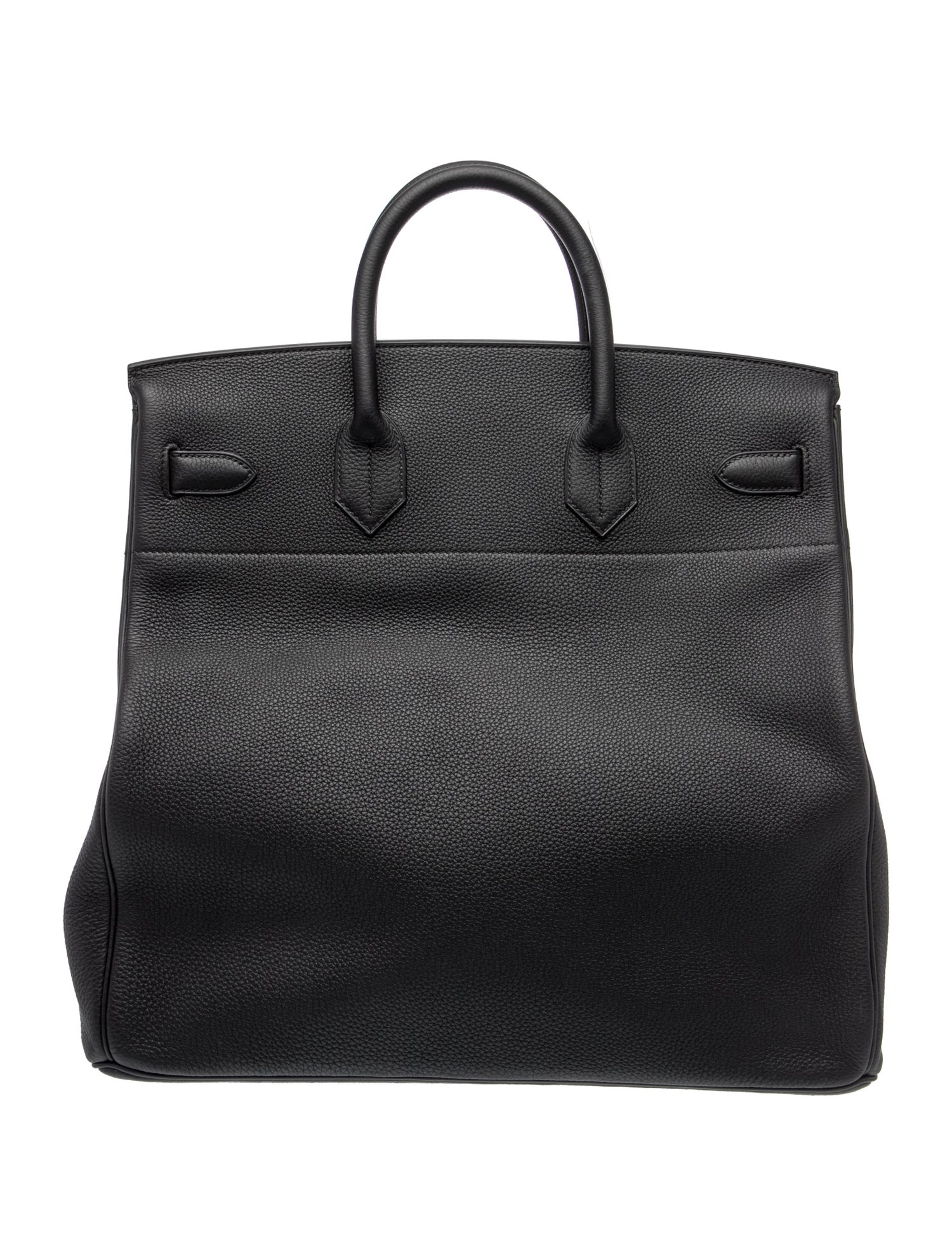 エルメス バーキン 40 オータクロア HAC Noir トゴ シルバー金具 HERMES BIRKIN 40 HAC NOIR TOGO SILVER HARDWARE