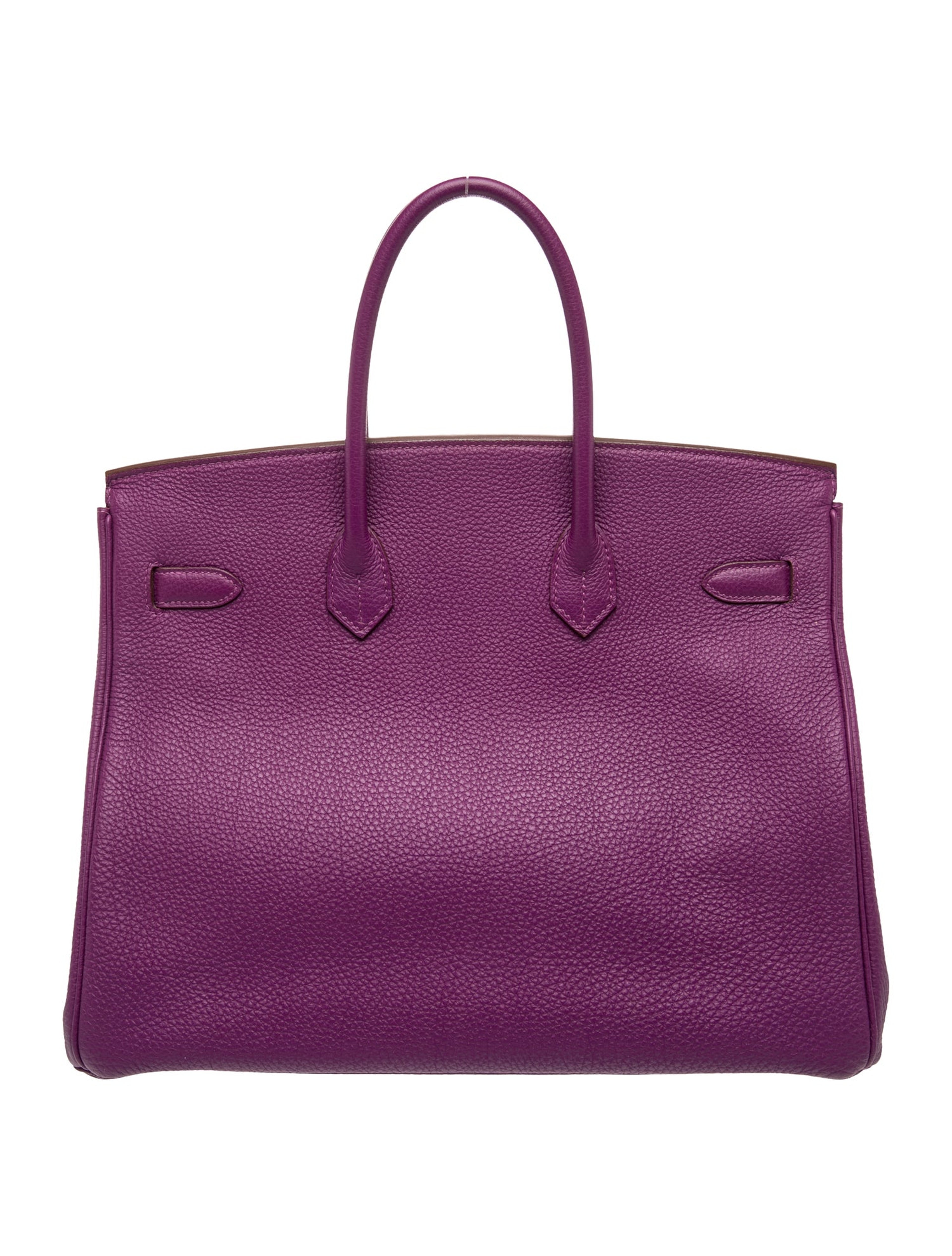 エルメス バーキン 35 Anemone トゴ シルバー金具 HERMES BIRKIN 35 ANEMONE TOGO SILVER HARDWARE