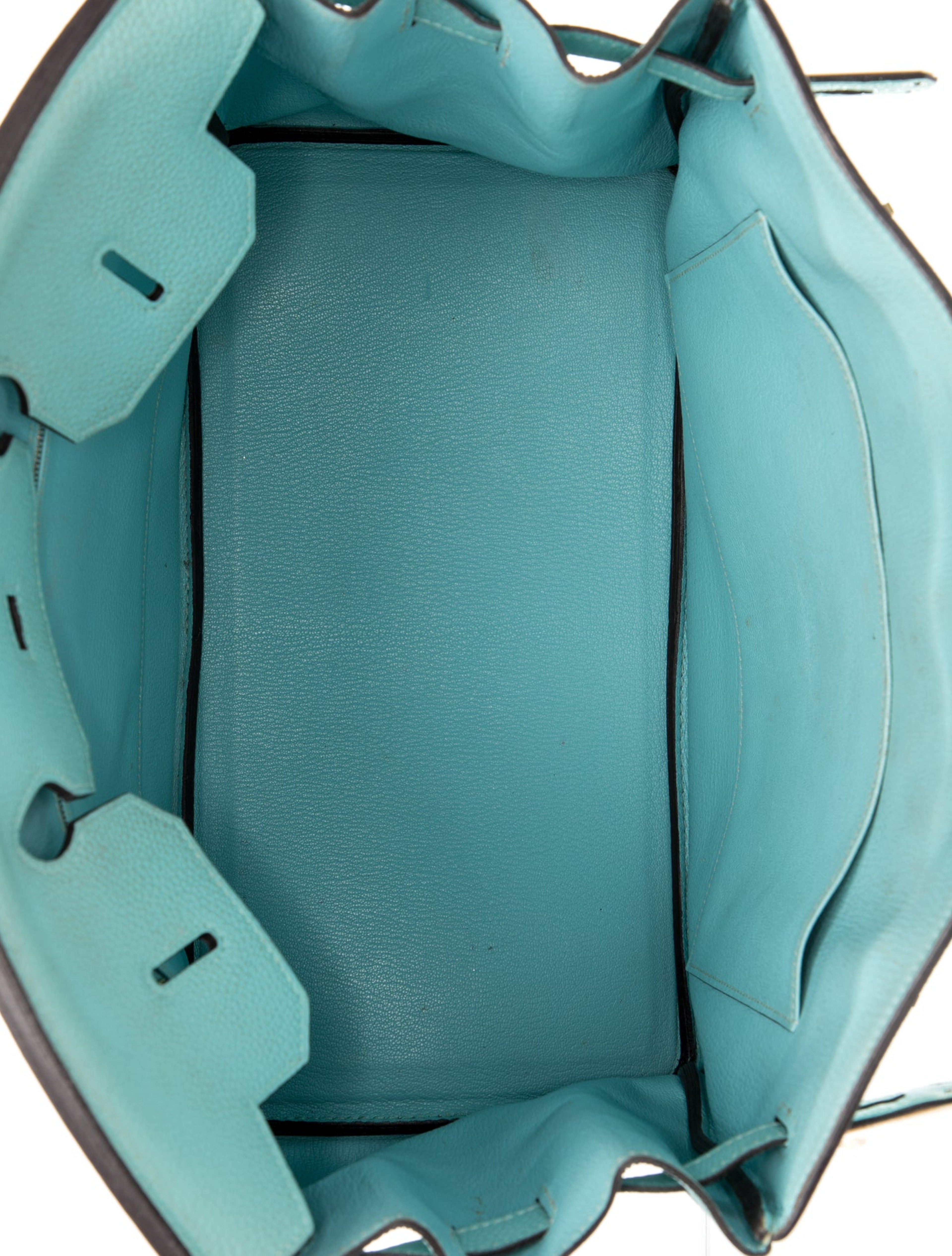 エルメス バーキン 35 Bleu Atoll トゴ ゴールド金具 HERMES BIRKIN 35 BLEU ATOLL TOGO GOLD HARDWARE
