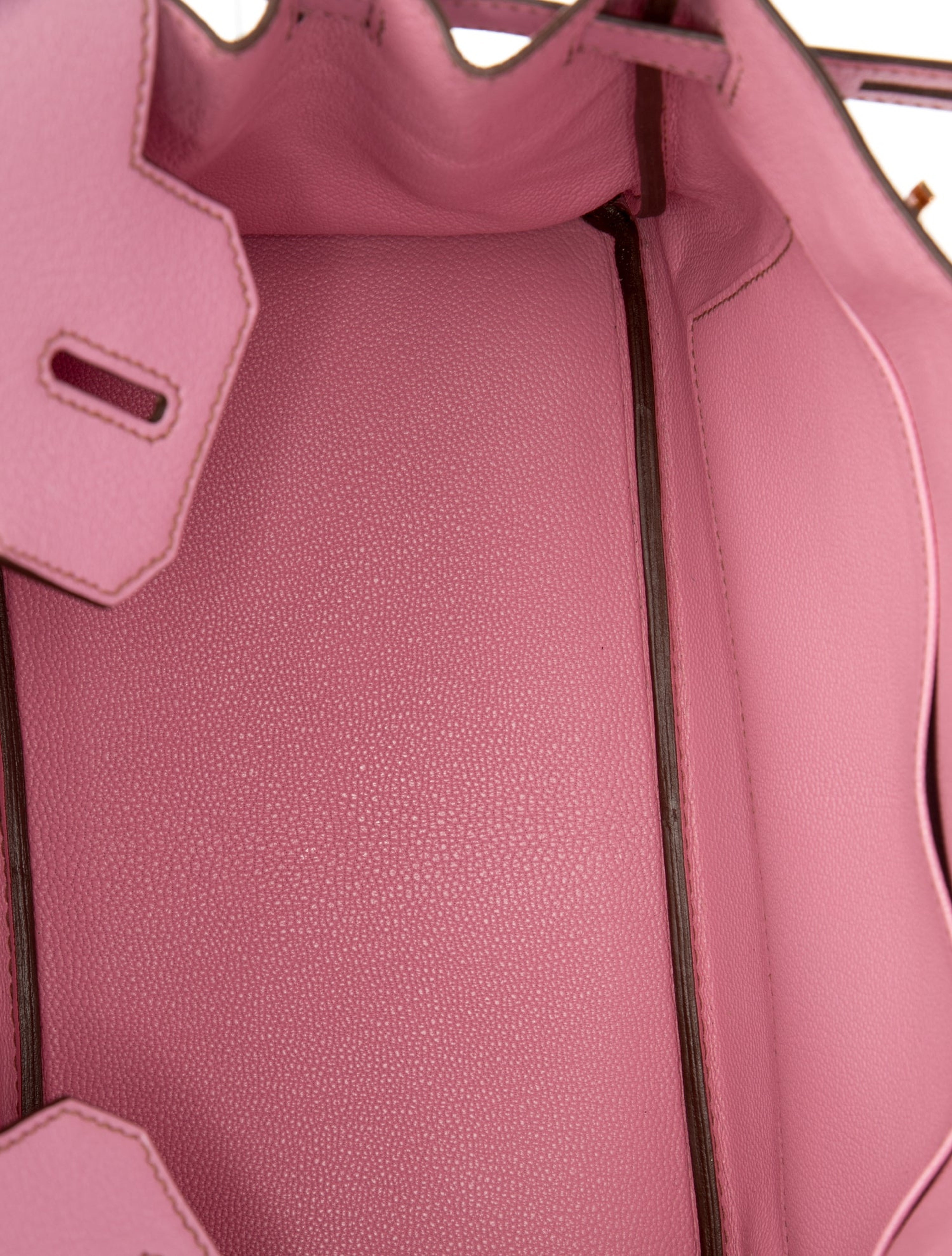 エルメス バーキン 30 Bubblegum Pink シェーブルミゾール ゴールド金具 HERMES BIRKIN 30 BUBBLEGUM PINK CHEVRE MYSORE GOLD HARDWARE