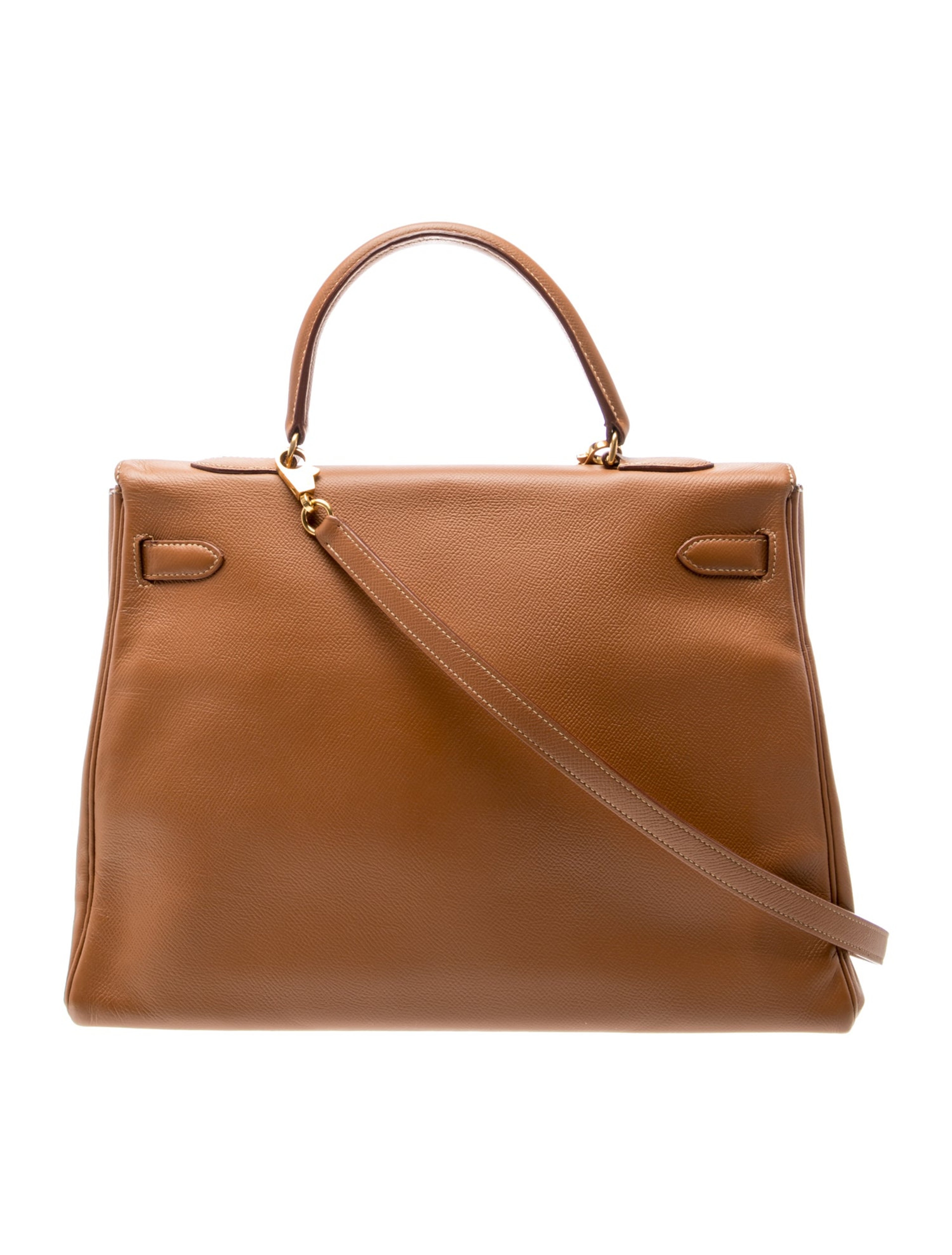 エルメス ケリー 35 内縫い Gold クシュベル ゴールド金具 HERMES KELLY 35 RETOURNE GOLD COURCHEVEL GOLD HARDWARE