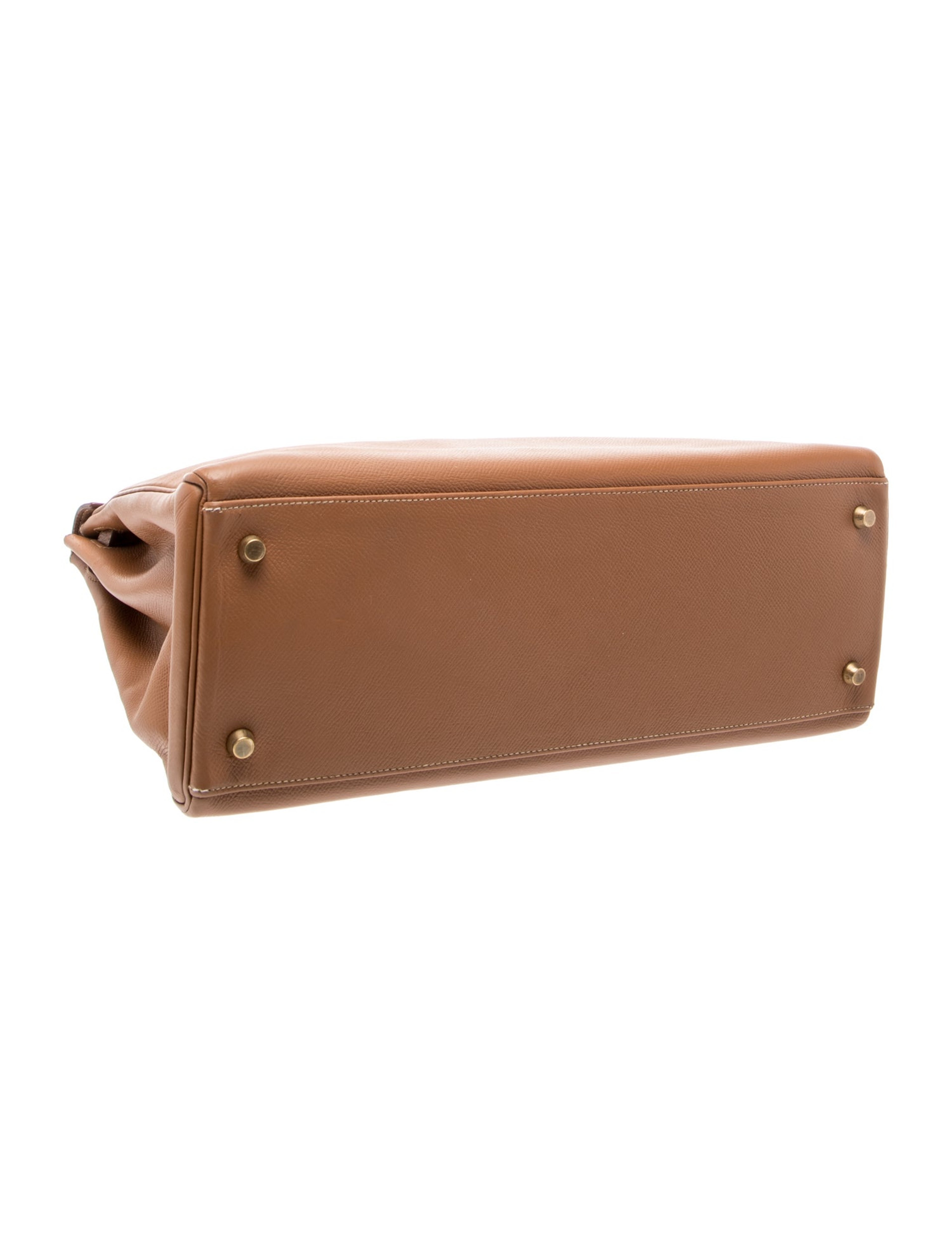 エルメス ケリー 35 内縫い Gold クシュベル ゴールド金具 HERMES KELLY 35 RETOURNE GOLD COURCHEVEL GOLD HARDWARE