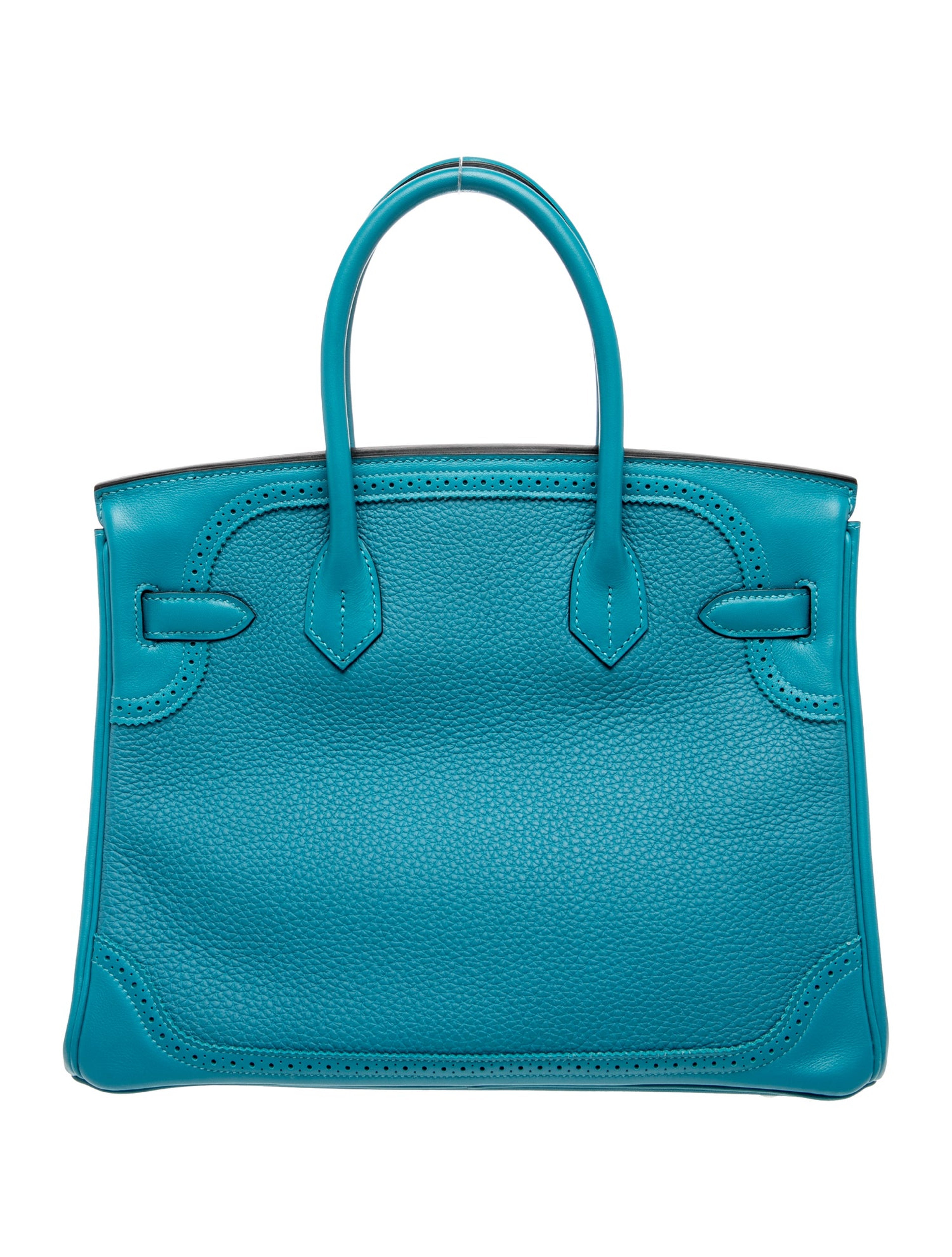 エルメス バーキン 30 ギリーズ Turquoise トゴ スイフト シルバー金具 HERMES BIRKIN 30 GHILLIES TURQUOISE TOGO SWIFT SILVER HARDWARE