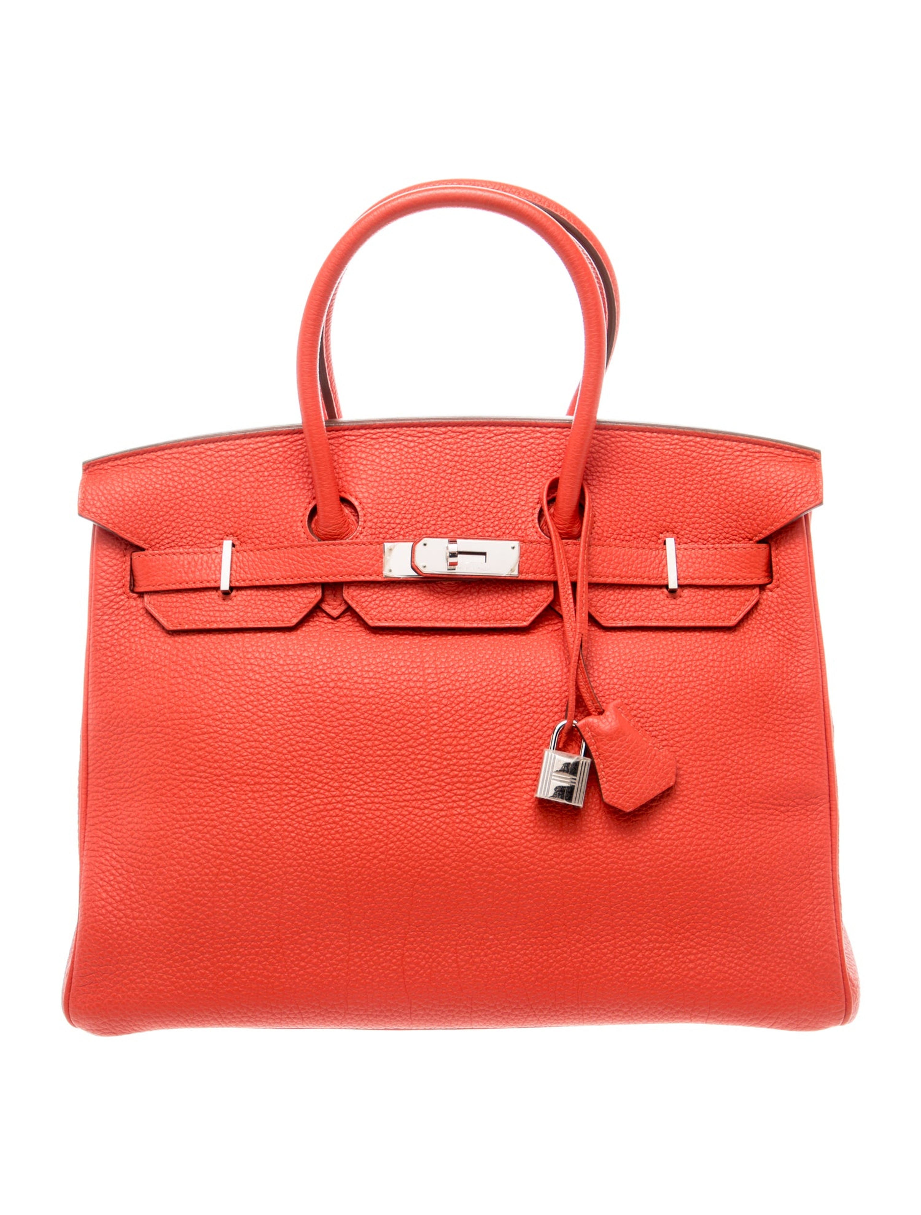 エルメス バーキン 35 Capucine トゴ シルバー金具 HERMES BIRKIN 35