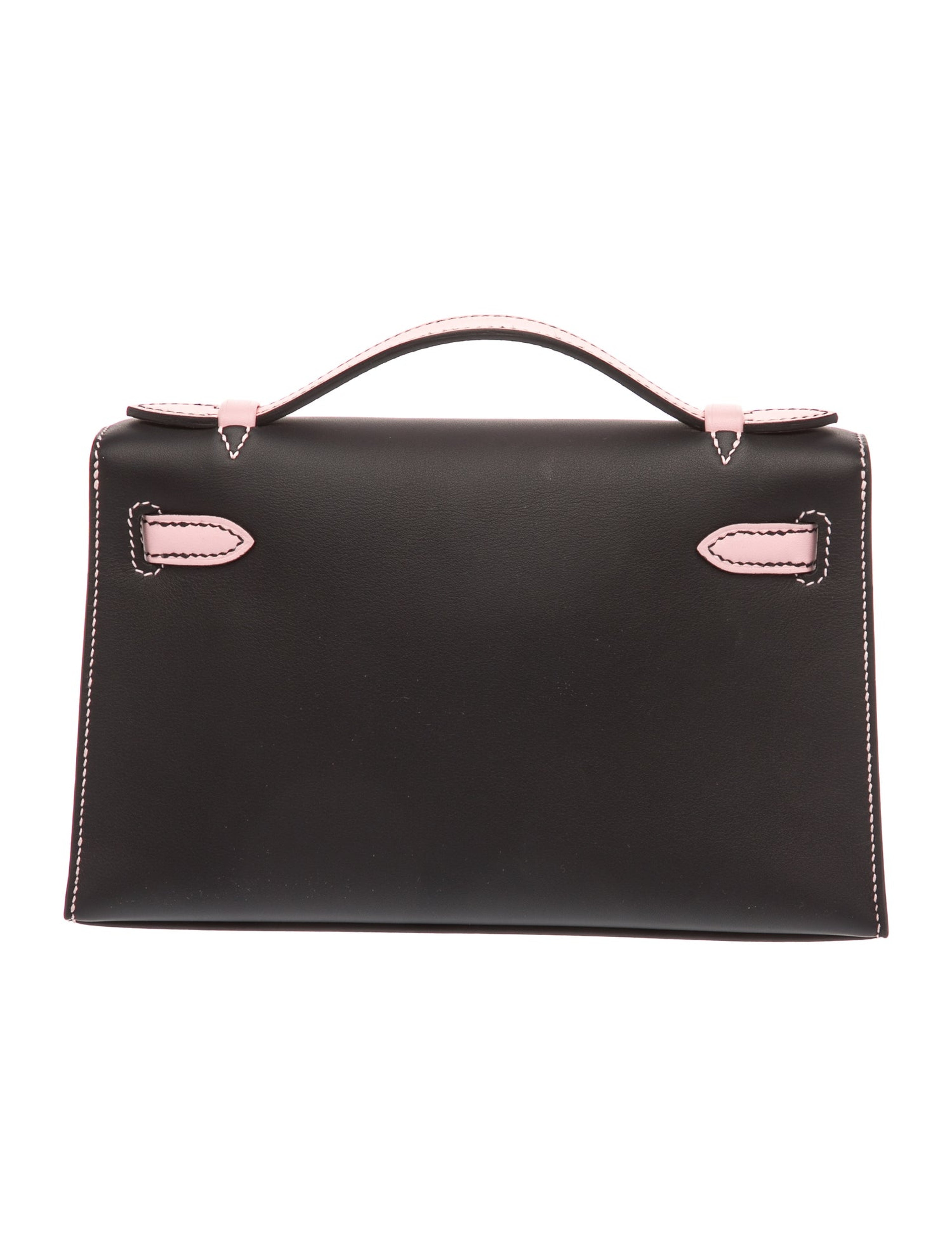 エルメス ポシェットケリー クラッチ スペシャルオーダー Noir Mauve Sylvestre スイフト シルバー金具 パーソナルオーダー ホースシュー HERMES KELLY POCHETTE CLUTCH NOIR MAUVE SYLVESTRE SWIFT SILVER HARDWARE HSS