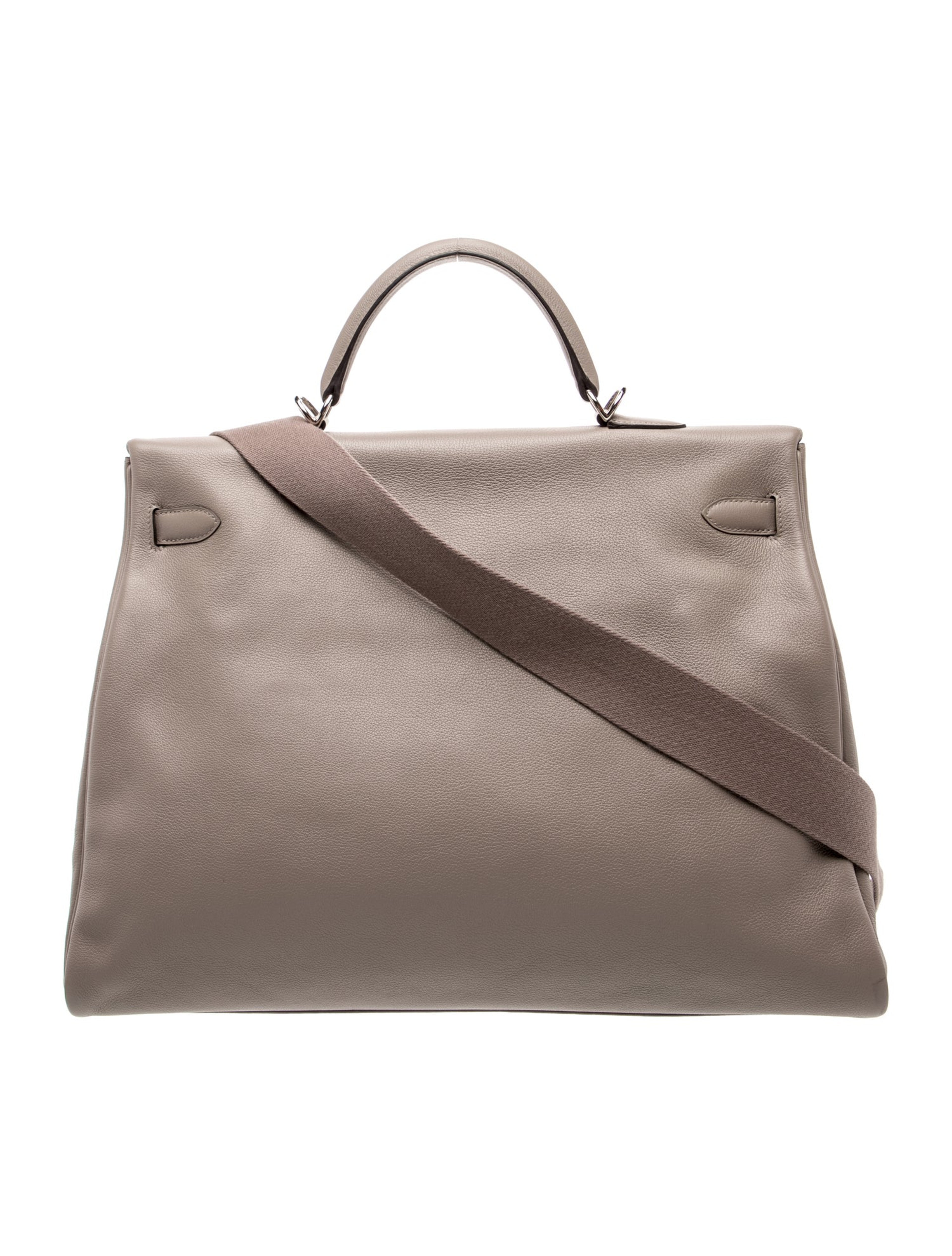 エルメス ケリー 50 Gris Asphalt トリヨンノビーヨ シルバー金具 HERMES KELLY 50 GRIS ASPHALT TAURILLON NOVILLO SILVER HARDWARE
