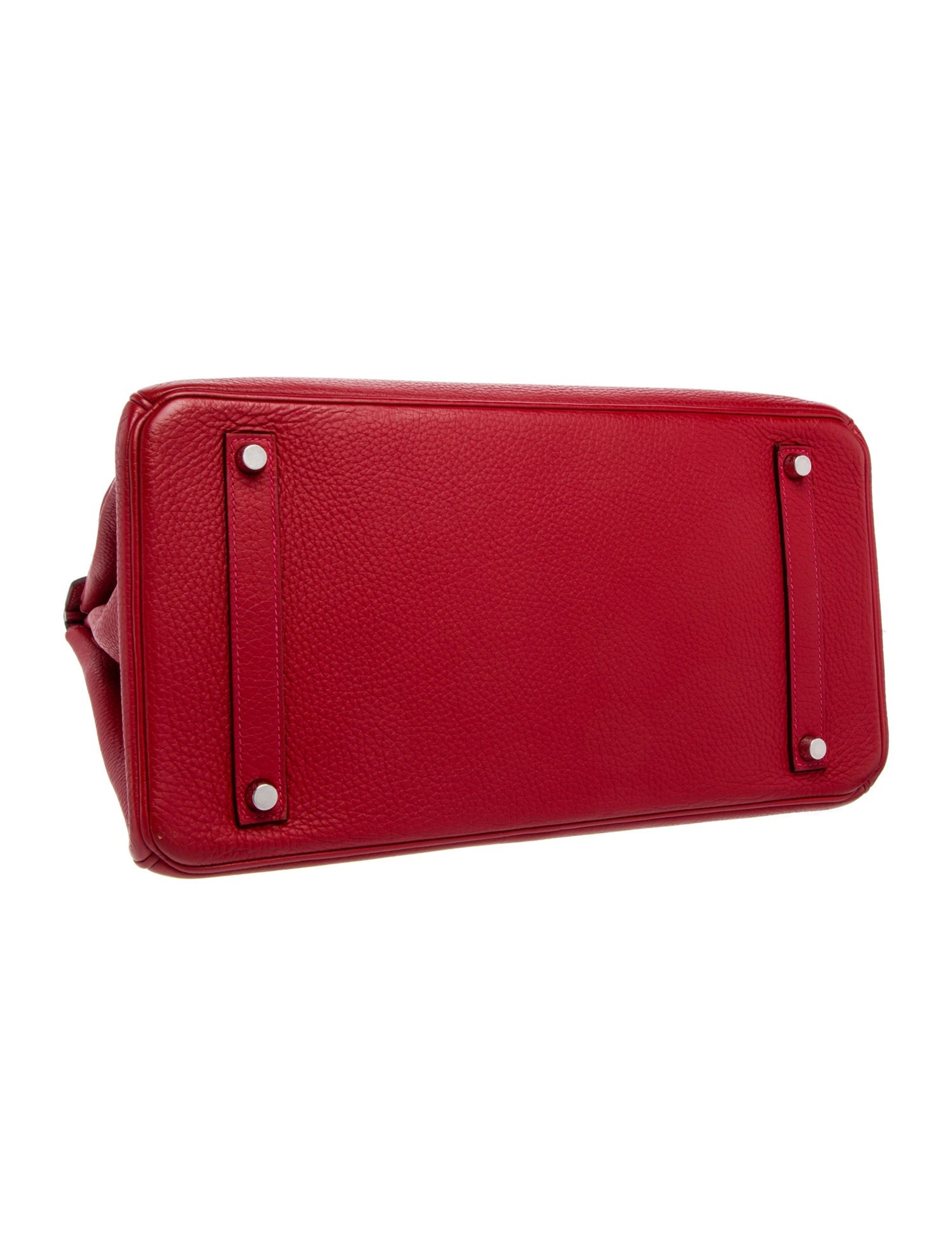 エルメス バーキン 35 バイカラー Raisin Rouge Piment トゴ シルバー金具 HERMES BIRKIN 35 RAISIN ROUGE PIMENT TOGO SILVER HARDWARE