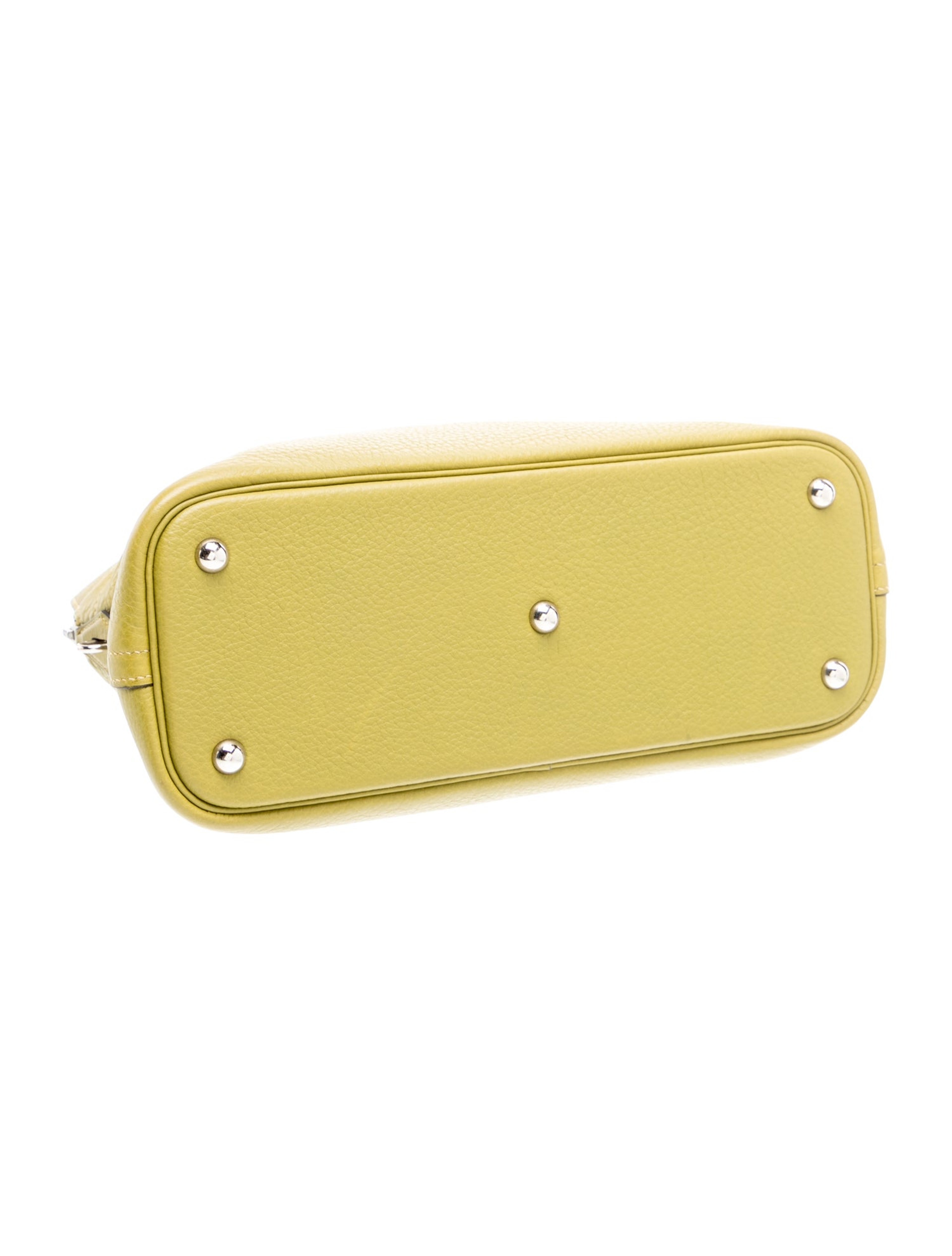 エルメス ボリード 31 Vert Chartreuse クレマンス シルバー金具 HERMES BOLIDE 31 VERT CHARTREUSE CLEMENCE SILVER HARDWARE