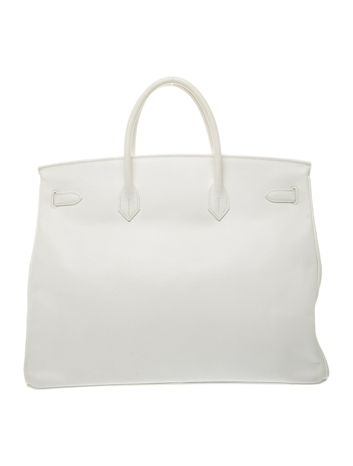 Hermes Birkin 40 Blanc Epsom Gold Hardware