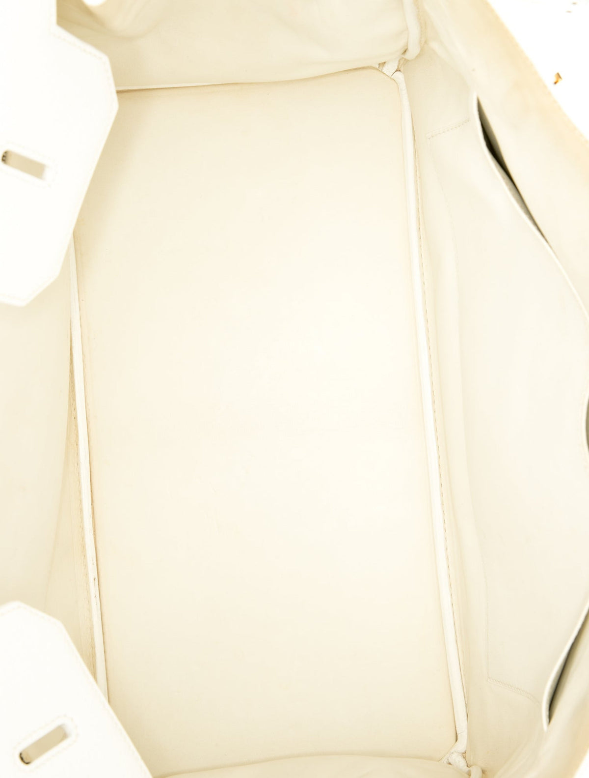 Hermes Birkin 40 Blanc Epsom Gold Hardware