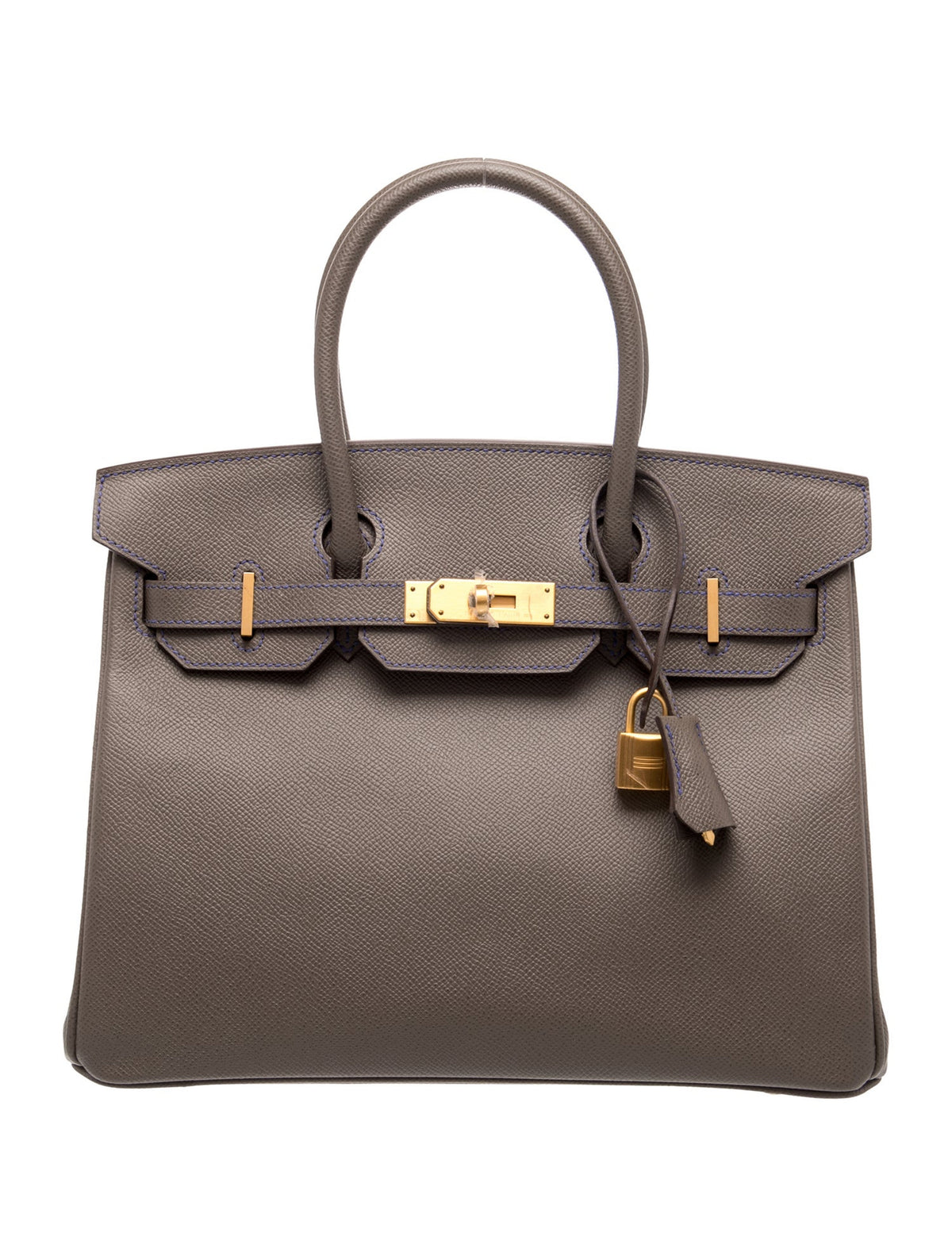 エルメス バーキン 30 スペシャルオーダー Gris Etain エプソン マットゴールド金具 パーソナルオーダー ホースシュー HERMES BIRKIN 30 GRIS ETAIN EPSOM BRUSHED GOLD HARDWARE HSS