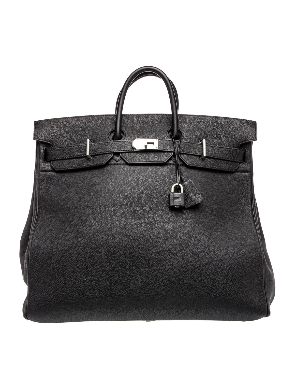 エルメス バーキン 50 オータクロア HAC Noir トゴ マットシルバー金具 HERMES BIRKIN 50 HAC NOIR TOGO BRUSHED SILVER HARDWARE