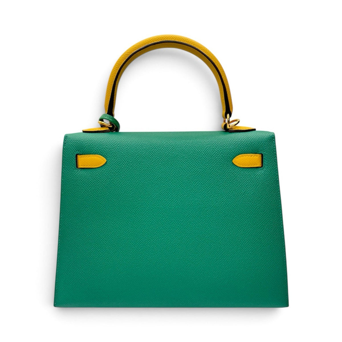エルメス ケリー 25 Jaune D'or Vert Comics エプソン ゴールド金具 HERMES KELLY 25 JAUNE D'OR VERT COMICS EPSOM GOLD HARDWARE
