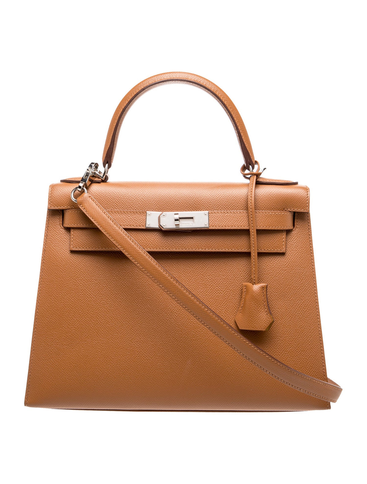 エルメス ケリー 28 ヴェルソ Gold Jaune Ambre エプソン シルバー金具 HERMES KELLY 28 VERSO GOLD JAUNE AMBRE EPSOM SILVER HARDWARE