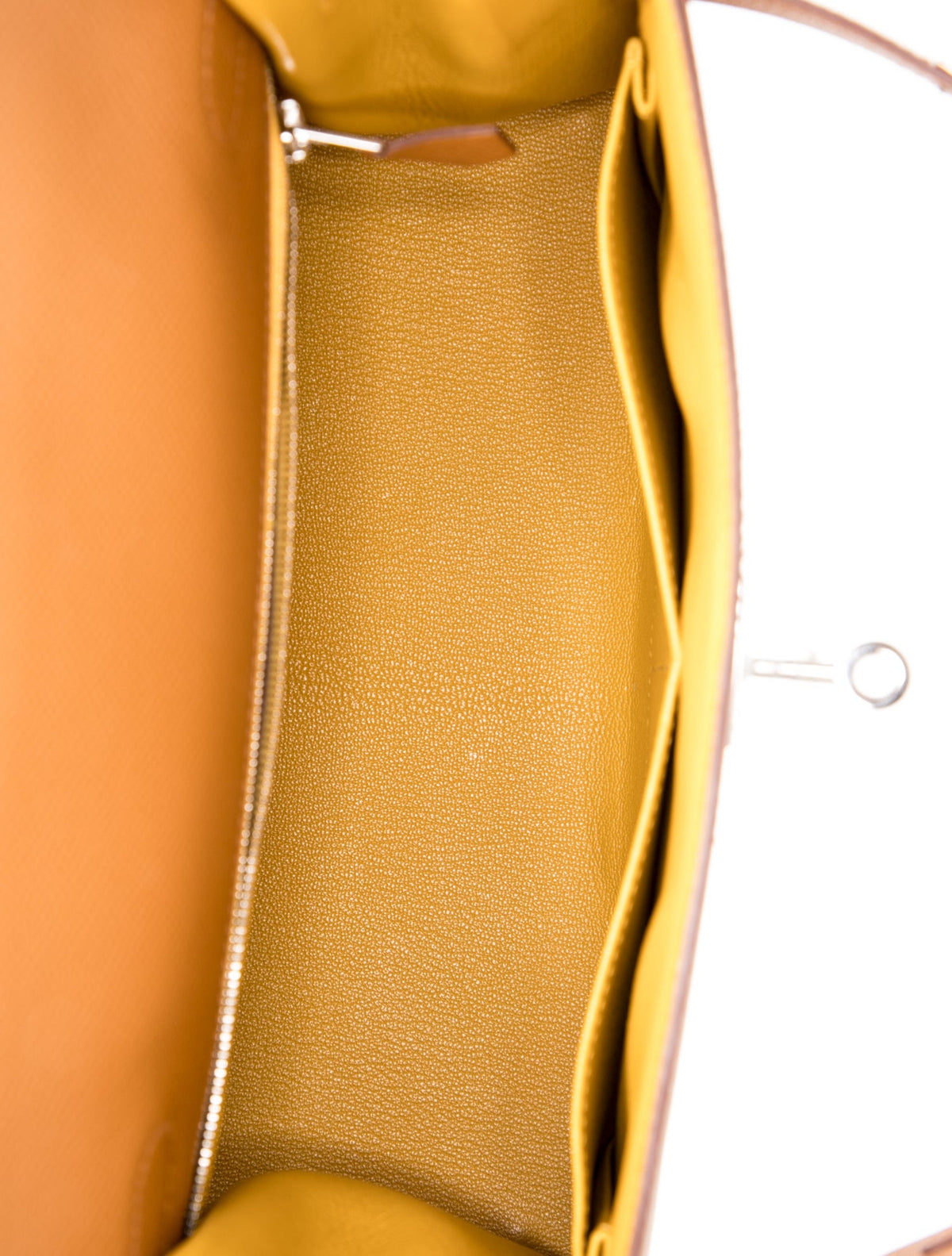 エルメス ケリー 28 ヴェルソ Gold Jaune Ambre エプソン シルバー金具 HERMES KELLY 28 VERSO GOLD JAUNE AMBRE EPSOM SILVER HARDWARE