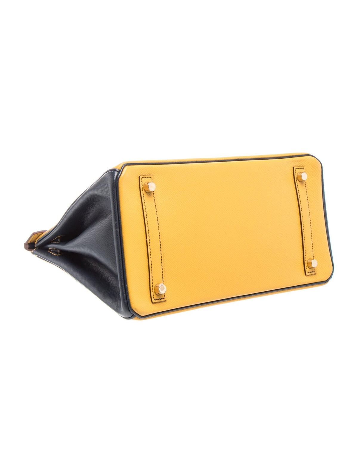 エルメス バーキン 30 スペシャルオーダー バイカラー Jaune D'or Bleu Indigo エプソン マットゴールド金具 パーソナルオーダー ホースシュー HERMES BIRKIN 30 JAUNE D'OR BLEU INDIGO EPSOM BRUSHED GOLD HARDWARE HSS