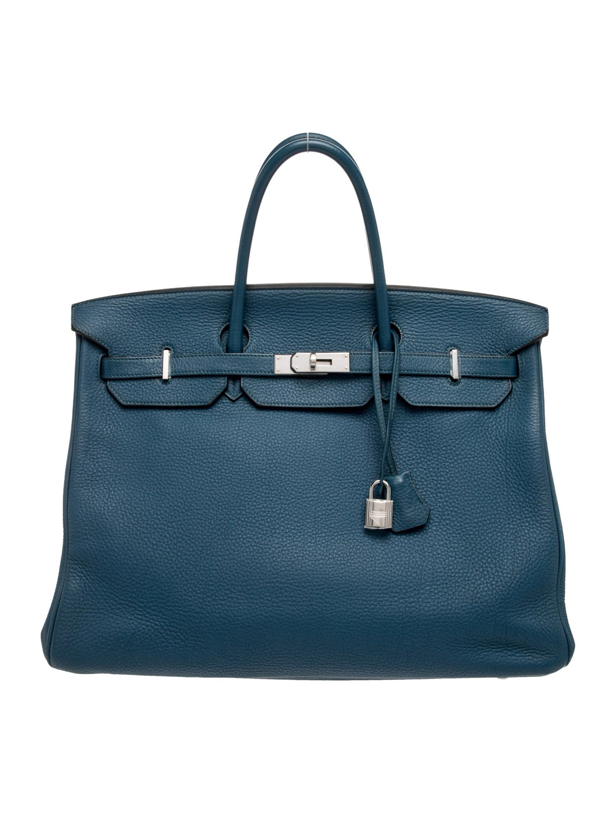 エルメス バーキン 40 Bleu Brighton トゴ シルバー金具 HERMES BIRKIN 40 BLEU BRIGHTON TOGO SILVER HARDWARE