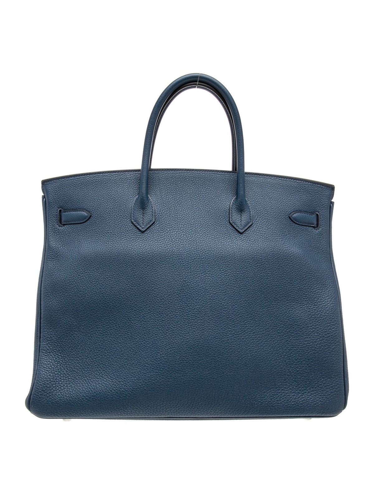 エルメス バーキン 40 Bleu De Prusse トゴ シルバー金具 HERMES BIRKIN 40 BLEU DE PRUSSE TOGO SILVER HARDWARE