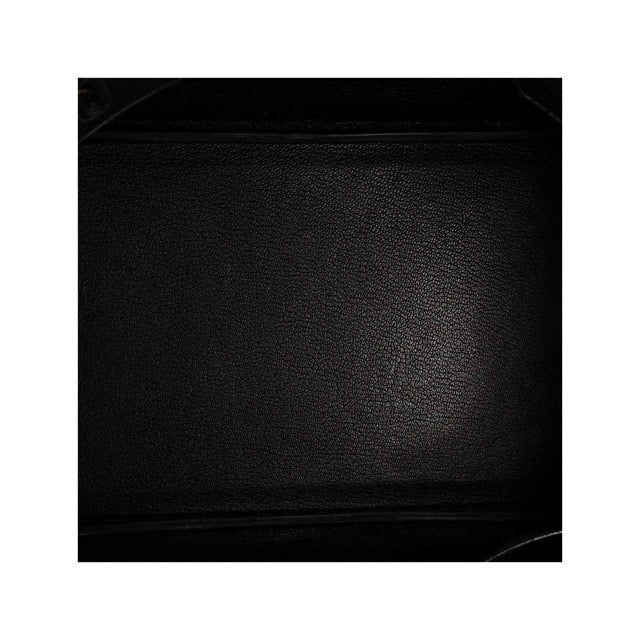 エルメス バーキン３５ ブラック アルデンヌ ゴールド金具 HERMES BIRKIN 35 BLACK ARDENNES GOLD HARDWARE【中古】