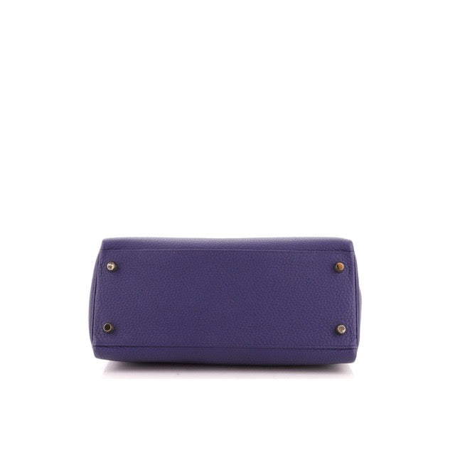 エルメス ケリー28 内縫い ブルーアンクル トゴ ゴールド金具 HERMES KELLY RETOURNE 28 BLEU ENCRE TOGO GOLD HARDWARE【中古】