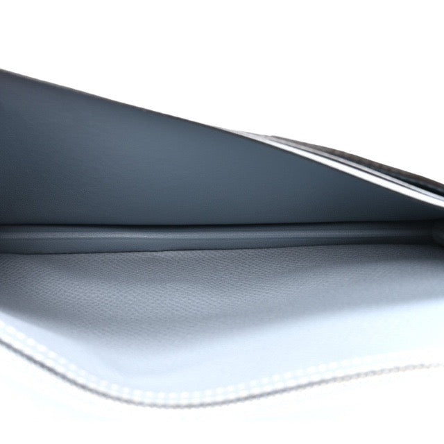 エルメス ベアンスフレ ベアンロングウォレット バイカラー ライム ブルーラン ブルーリン エプソン シルバー金具 長財布 HERMES BEARN GUSSET WALLET LIME BLEU LIN EPSOM SILVER HARDWARE【中古】