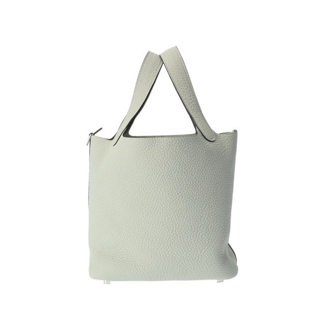 追跡あり★エルメス★ピコタンロック18 グリネヴェ PM シルバー HERMES - ピコタンロックPM グリネヴェ GRIS NEVE シルバー金具