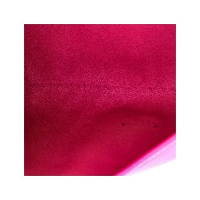 エルメス ジジェエラン 29 クラッチバッグ ローズパープル スイフト HERMES JIGE ELAN 29 CLUTCH BAG ROSE POURPRE SWIFT【中古】