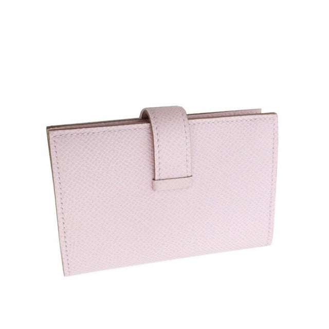 エルメス ミニベアン ミニウォレット モーヴペール エプソン シルバー金具 HERMES BEARN MINI WALLET MAUVE PALE EPSOM SILVER HARDWARE