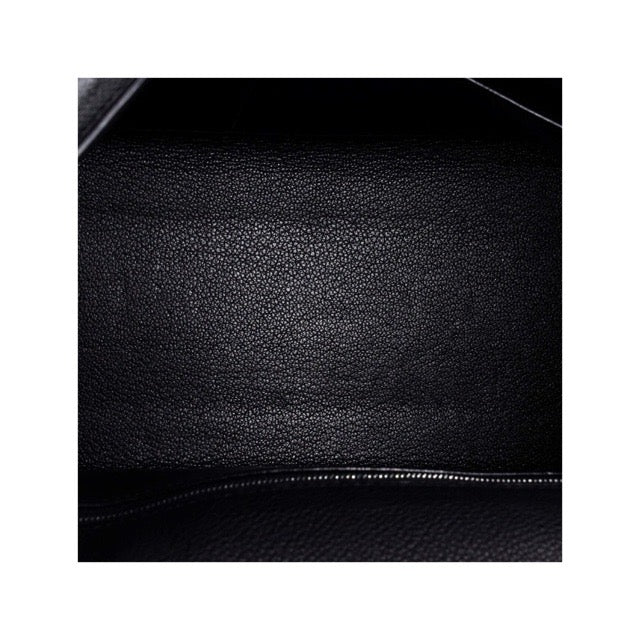 エルメス ケリー32 外縫い ブラック トゴ シルバー金具 HERMES KELLY SELLIER 32 BLACK TOGO SILVER HARDWARE【中古】