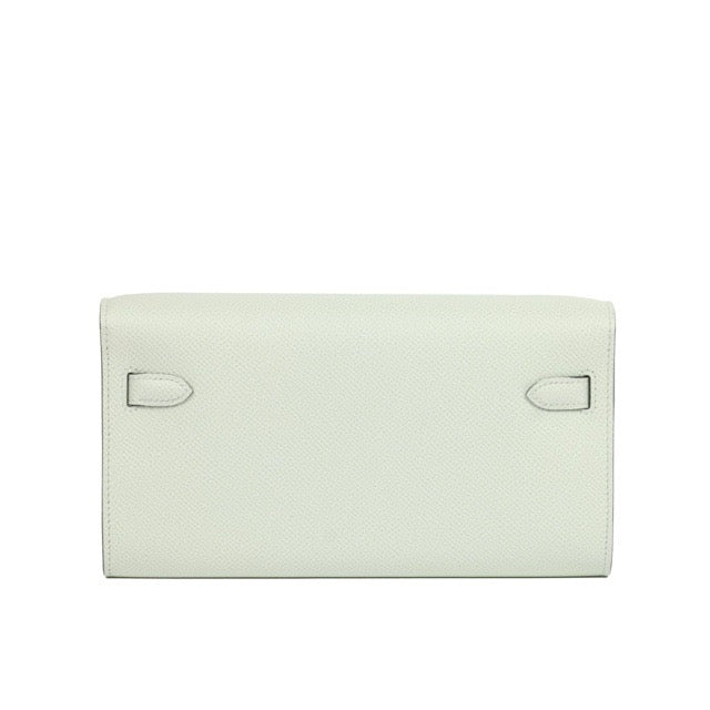 エルメス ケリーウォレット トゥーゴー 長財布 ヴェールフィズ エプソン シルバー金具 HERMES KELLY WALLET TO GO VERT FIZZ EPSOM SILVER HARDWARE