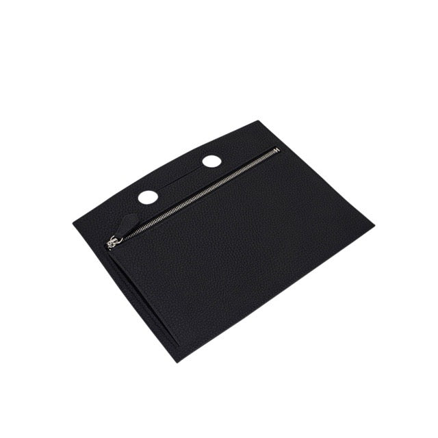 エルメス バックポケット ポーチ 25 ブラック トゴ シルバー金具 HERMES BACKPOCKET POUCH 25 BLACK TOGO SILVER HARDWARE【中古】