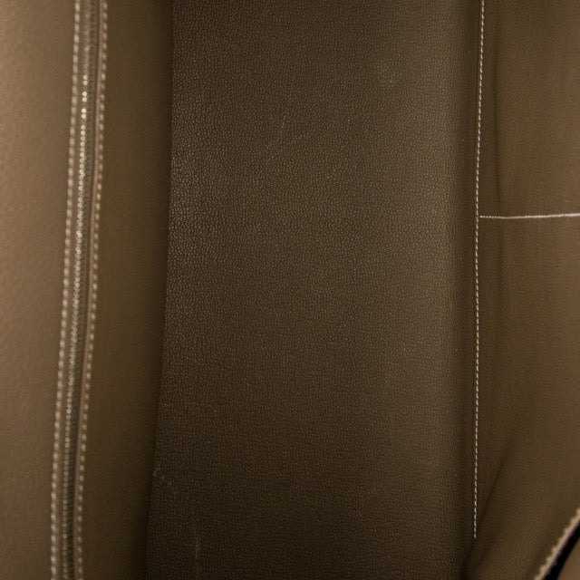 エルメス ケリー40 内縫い エトゥープ トゴ シルバー金具 HERMES KELLY 40 RETOURNE ETOUPE TOGO SILVER HARDWARE