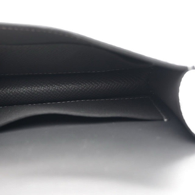 エルメス コンスタンス スリム ウォレット アルドワーズ エプソン シルバー金具 折り財布 HERMES CONSTANCE SLIM WALLET ARDOISE EPSOM SILVER HARDWARE