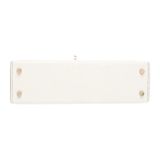 エルメス ミニケリー ケリーミニ２ ミニドゥ 外縫い 20 HSS スペシャルオーダー バイカラー ナタ グリトゥル トゥルティエールグレー シェーブル シャンパンゴールド金具 HERMES MINI KELLY 2 SELLIER 20 HSS SPECIAL ORDER NATA GRIS TOURTERELLE CHEVRE PERMABRASS GOLD HARDWARE