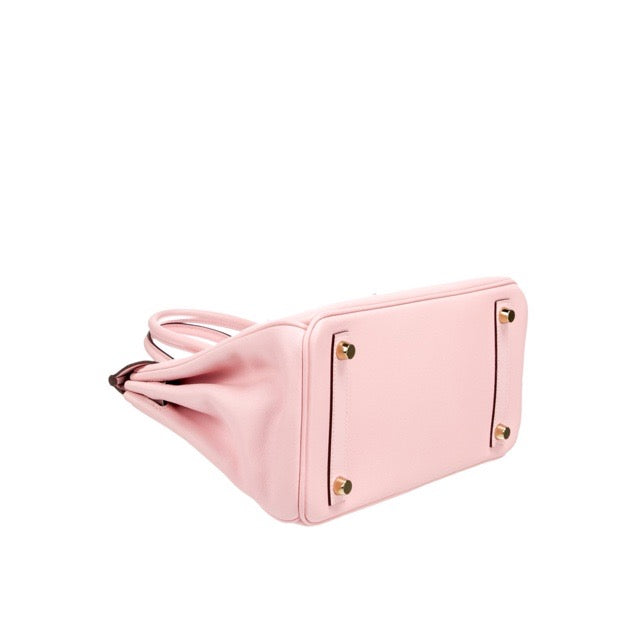 エルメス バーキン25 ローズサクラ スイフト ゴールド金具 HERMES BIRKIN 25 ROSE SAKURA SWIFT GOLD  HARDWARE【中古】