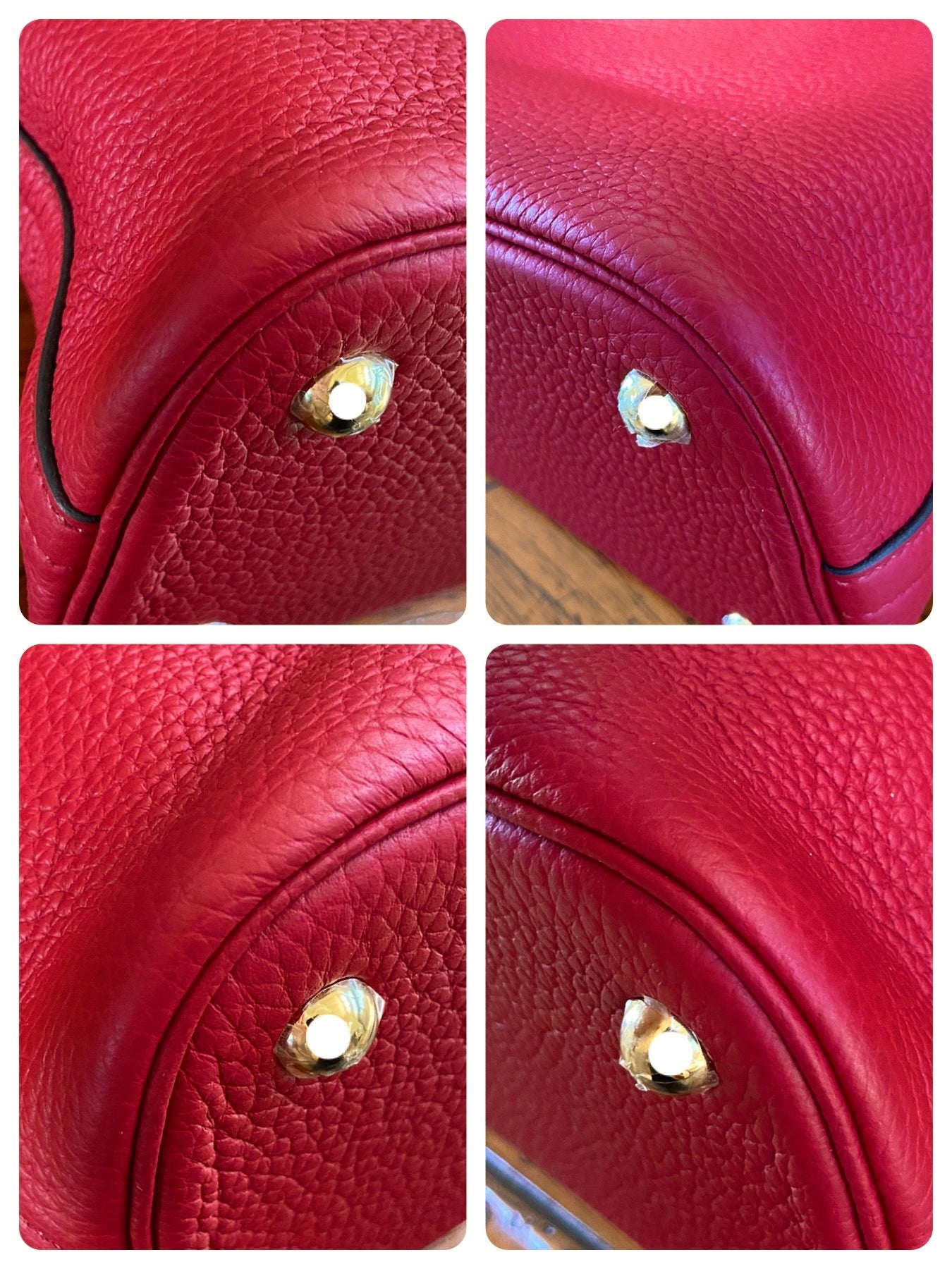 【新品同様】エルメス ボリード31 ルージュグレナ トリヨンクレマンス ゴールド金具 HERMES BOLIDE 31ROUGE GRENAT TAURILLON CLEMENCE GOLD HARDWARE